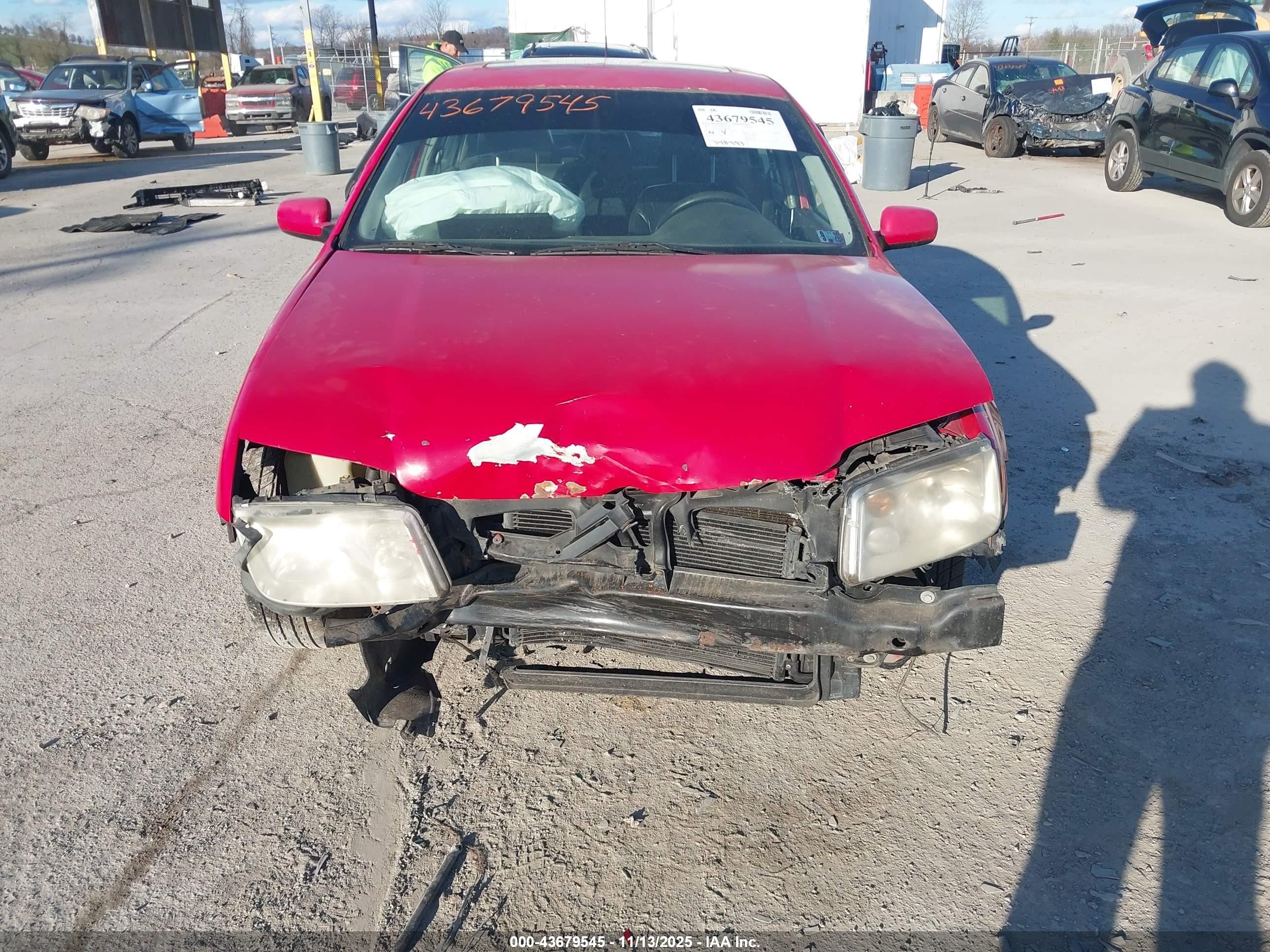 2002 Volkswagen Jetta Gls Tdi Red vin: 3VWSP69M42M089274