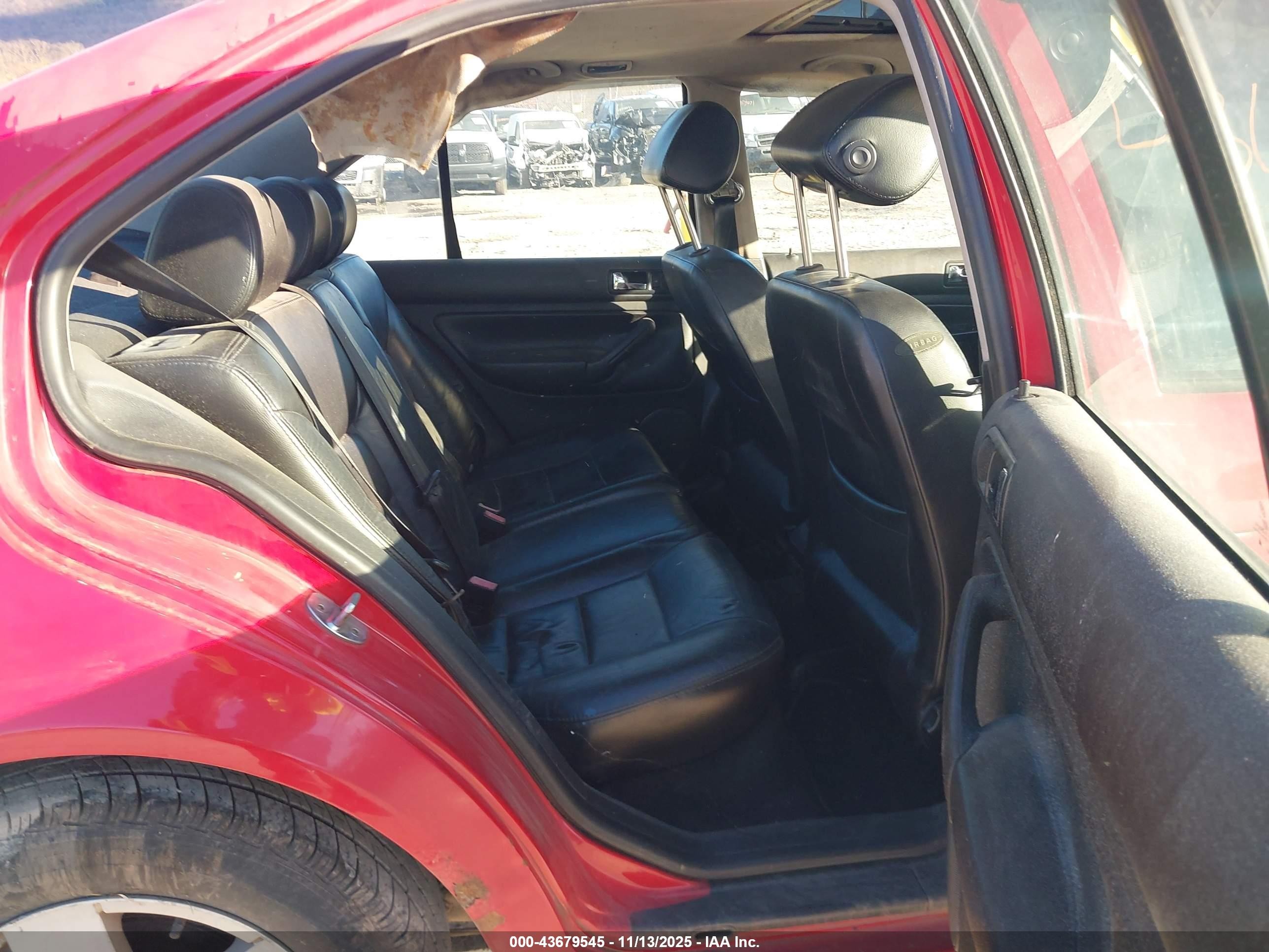 2002 Volkswagen Jetta Gls Tdi Red vin: 3VWSP69M42M089274