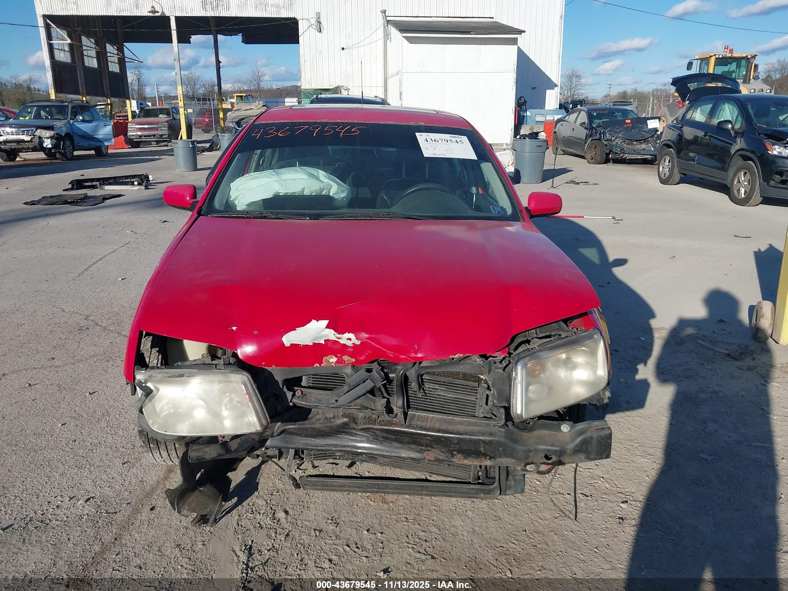 2002 Volkswagen Jetta Gls Tdi Red vin: 3VWSP69M42M089274