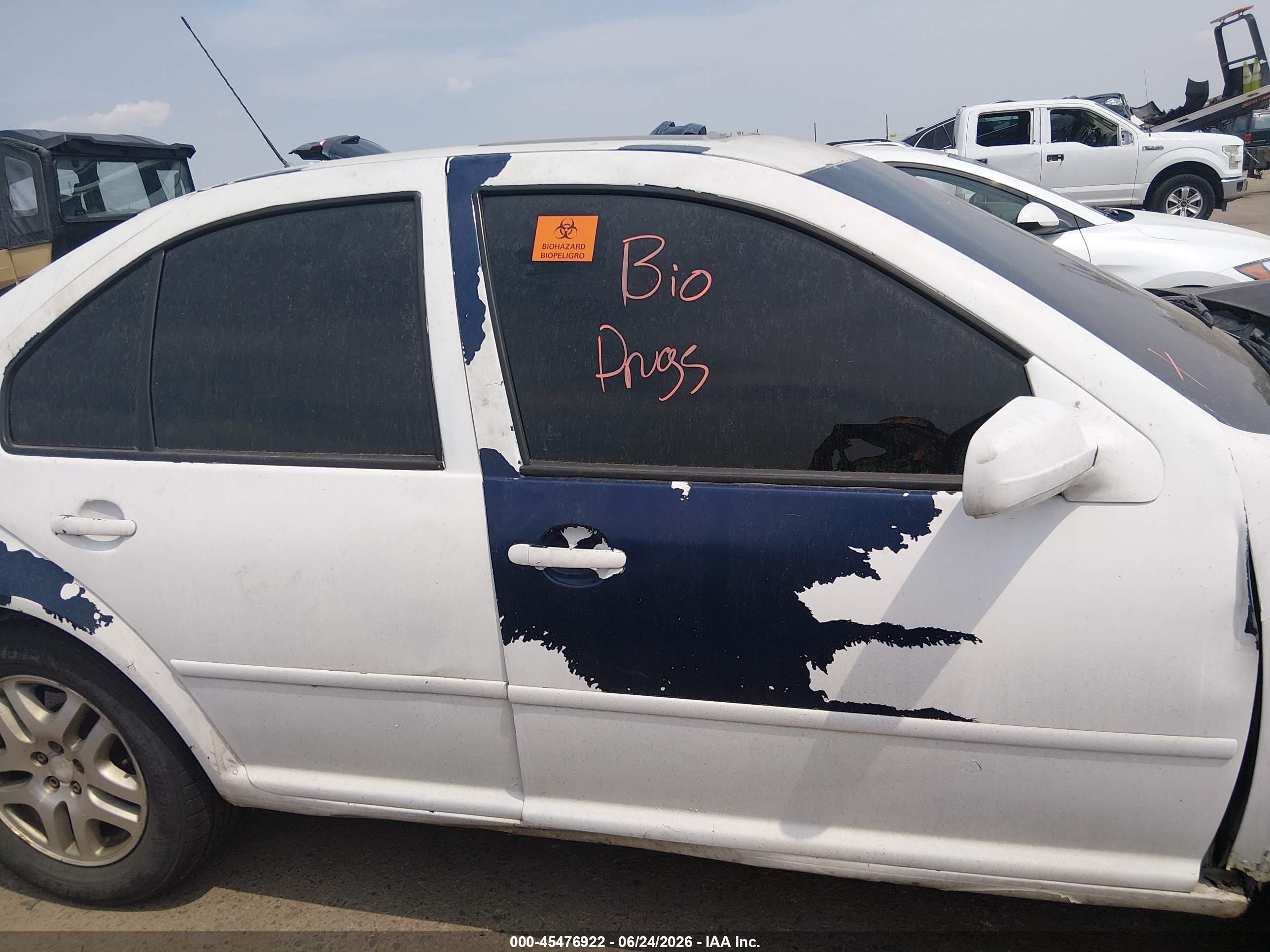 2001 Volkswagen Jetta Gls Tdi Белый vin: 3VWSP69M51M179659