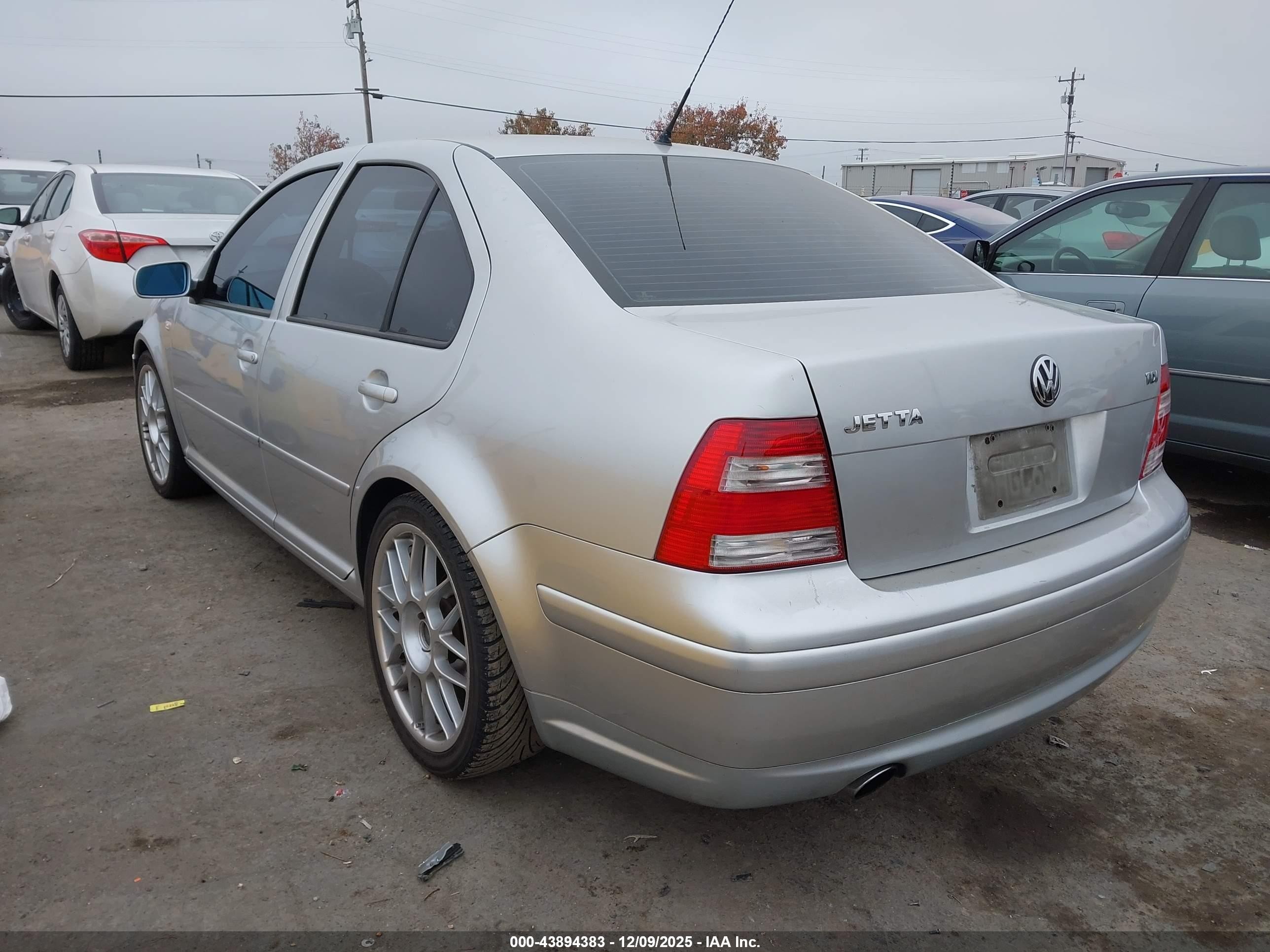2002 Volkswagen Jetta Gls Tdi Silver vin: 3VWSP69M52M011974