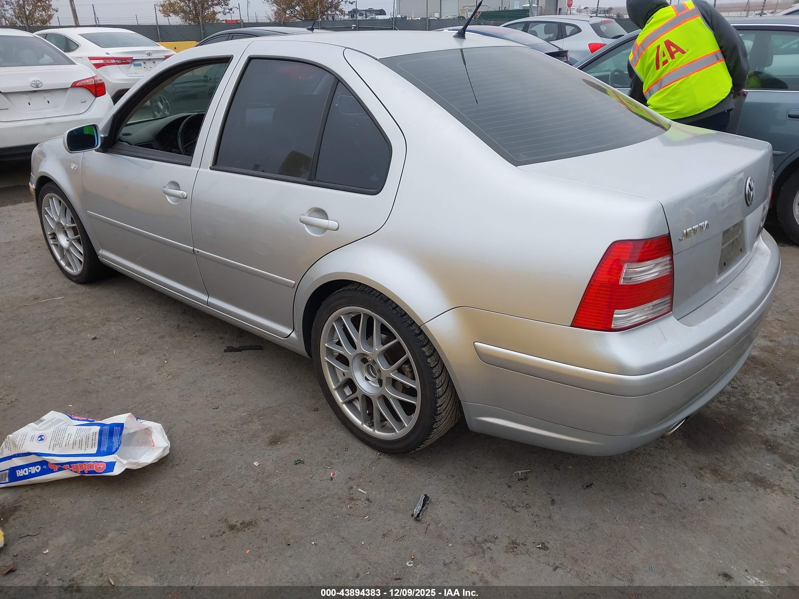 2002 Volkswagen Jetta Gls Tdi Silver vin: 3VWSP69M52M011974