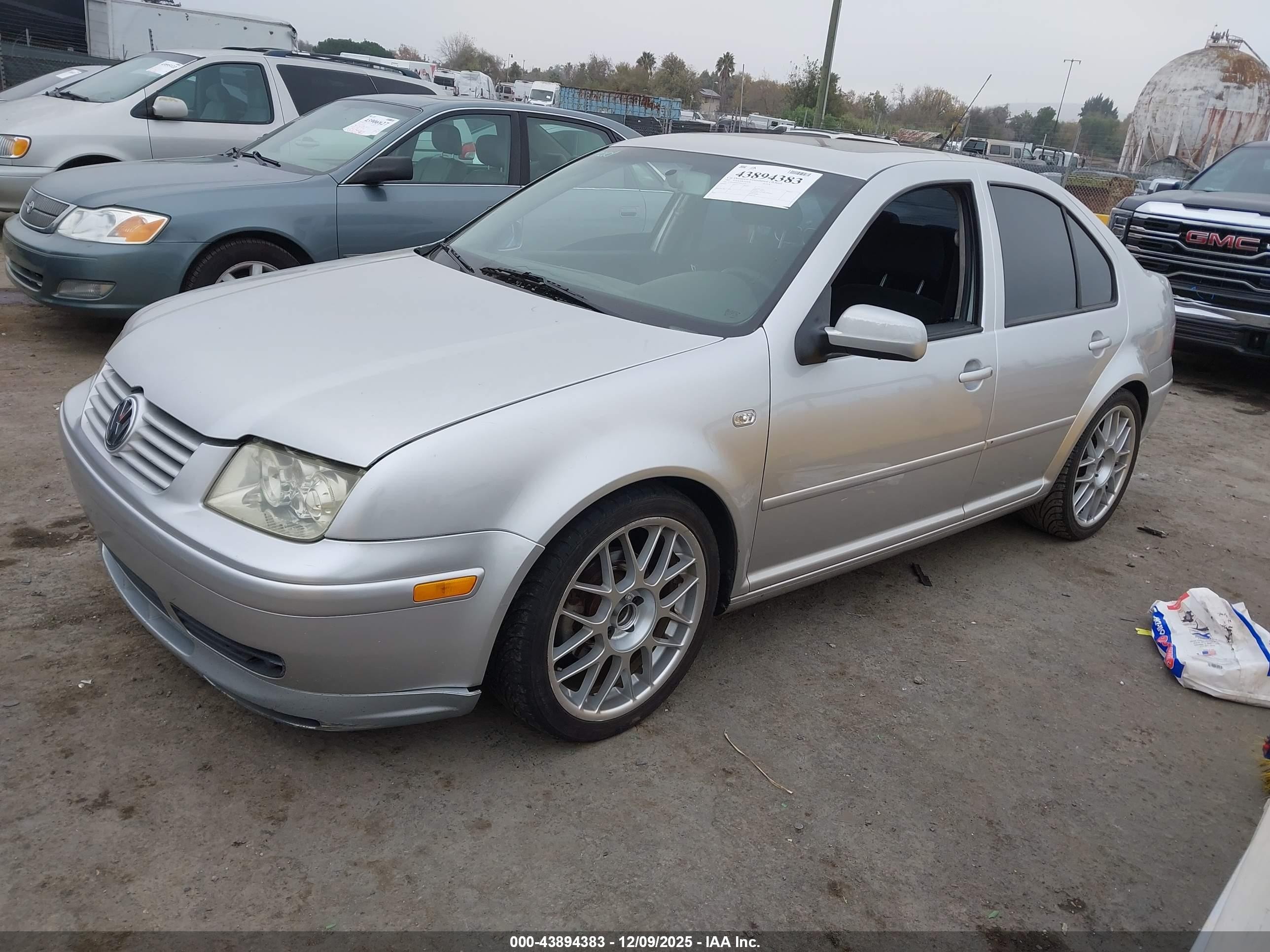 2002 Volkswagen Jetta Gls Tdi Silver vin: 3VWSP69M52M011974