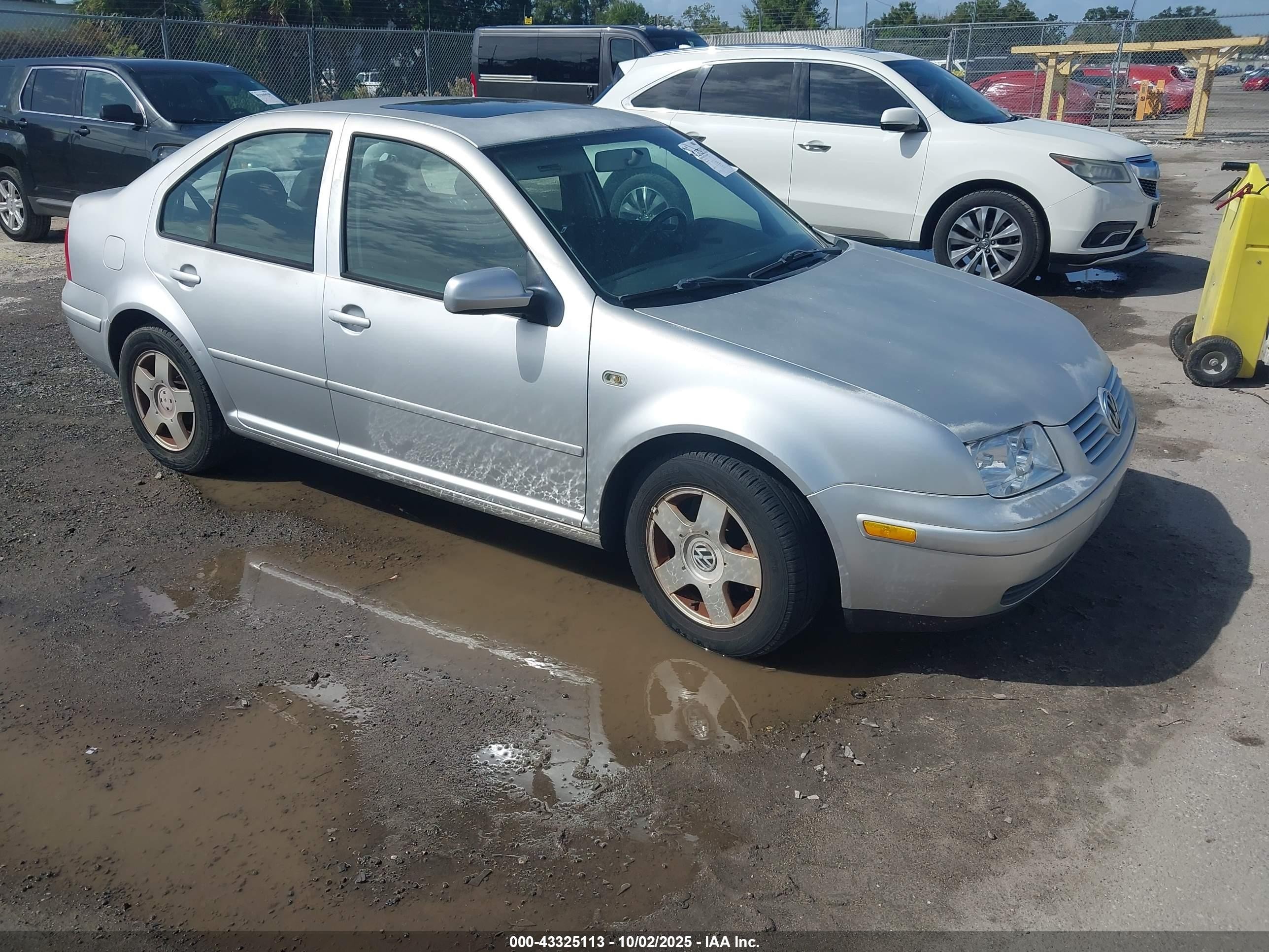 2002 Volkswagen Jetta Gls Tdi Silver vin: 3VWSP69M62M018609