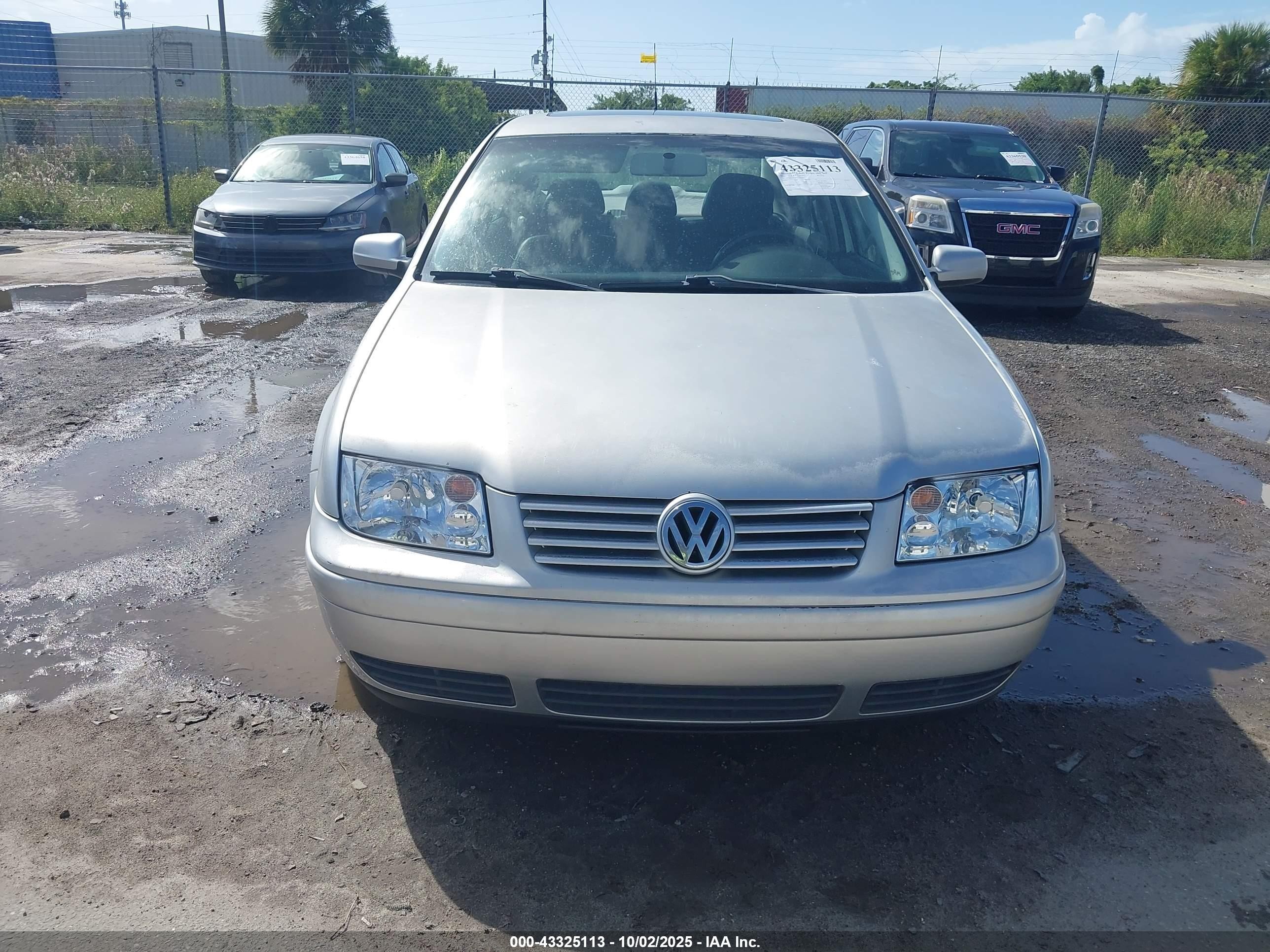 2002 Volkswagen Jetta Gls Tdi Silver vin: 3VWSP69M62M018609