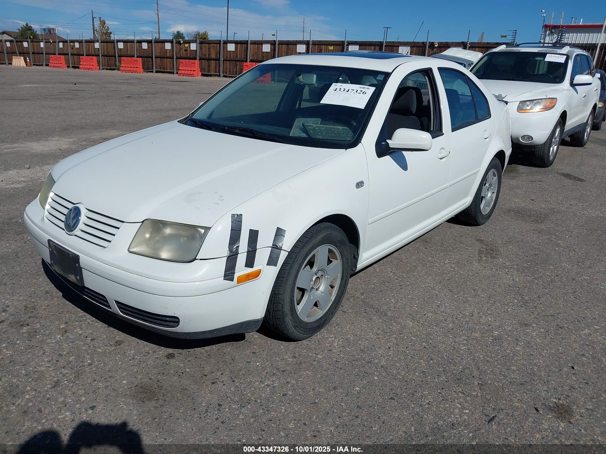 2002 Volkswagen Jetta Gls Tdi Белый vin: 3VWSP69M62M056776