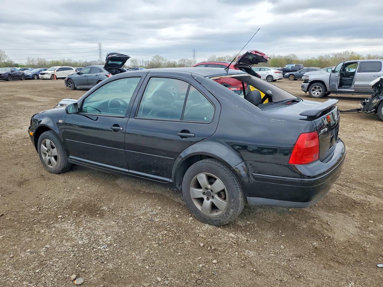 2003 Volkswagen Jetta Gls Tdi Черный vin: 3VWSP69M63M180547
