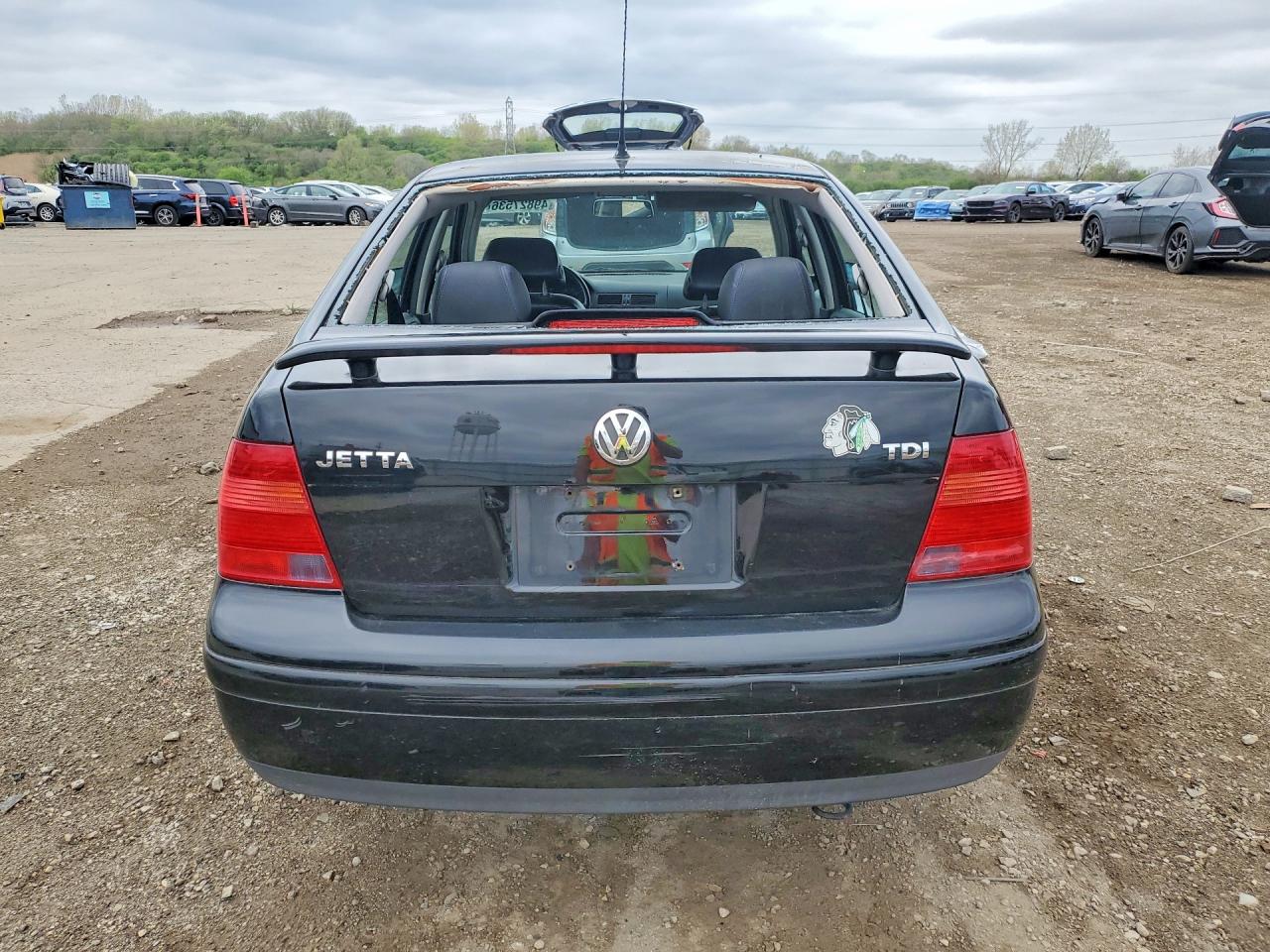 2003 Volkswagen Jetta Gls Tdi Черный vin: 3VWSP69M63M180547
