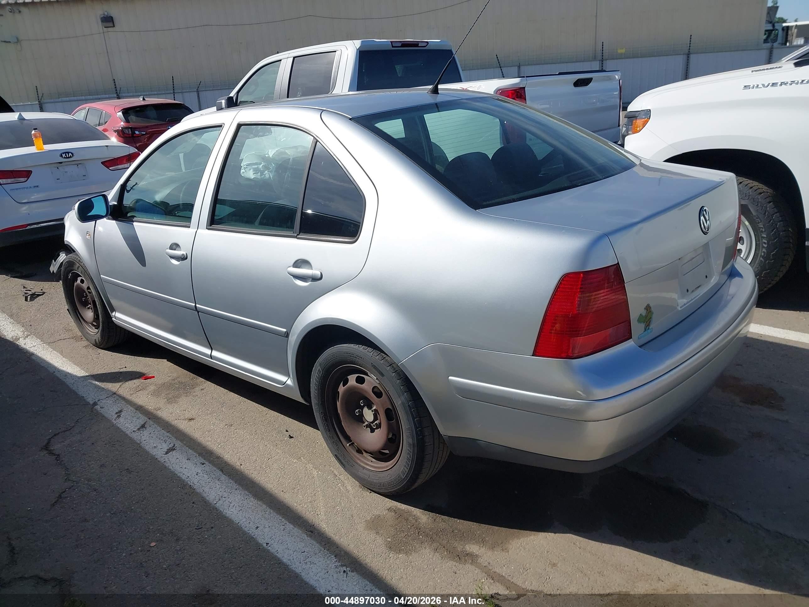 2002 Volkswagen Jetta Gls Tdi Silver vin: 3VWSP69M82M139870