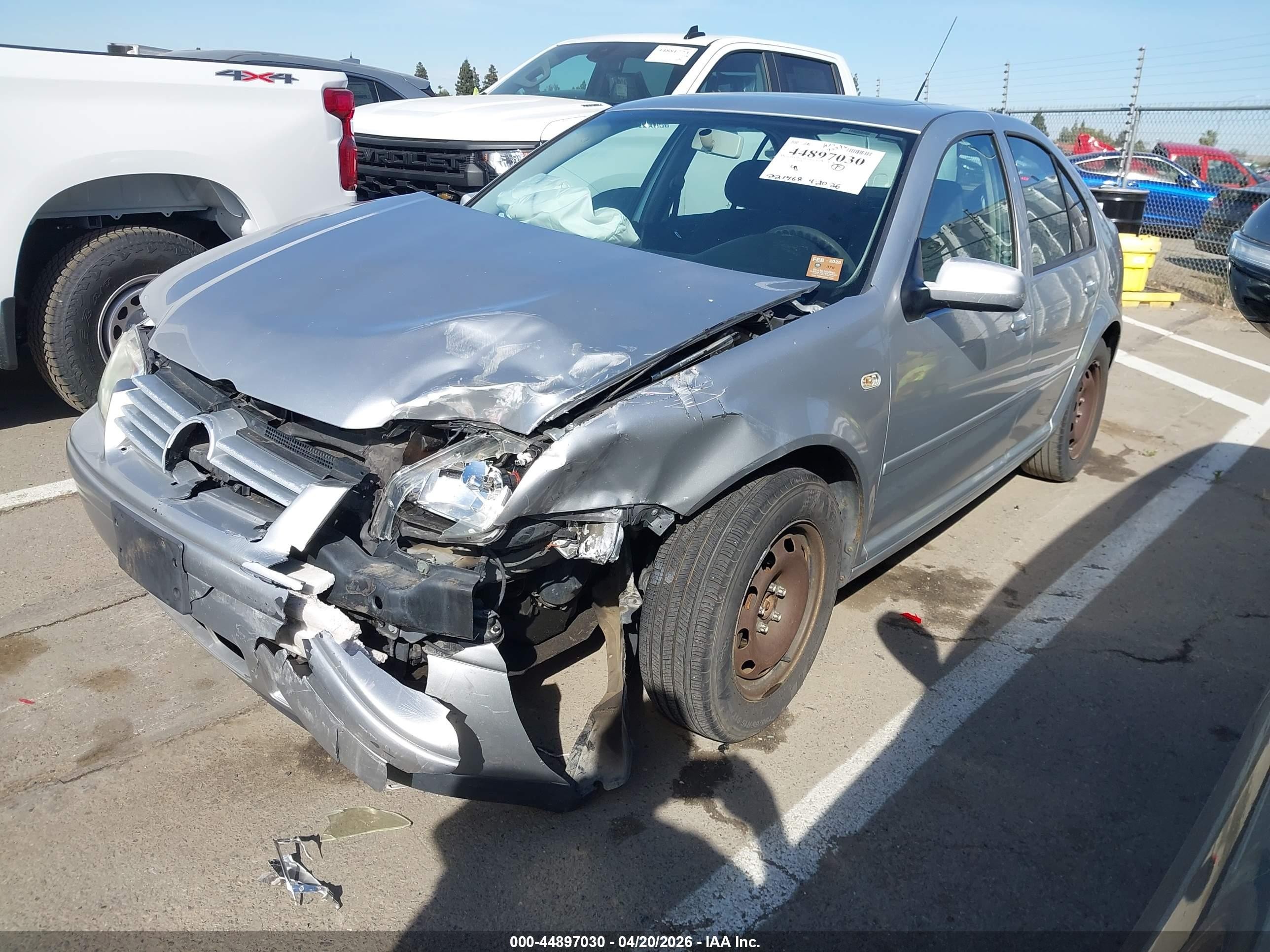 2002 Volkswagen Jetta Gls Tdi Silver vin: 3VWSP69M82M139870