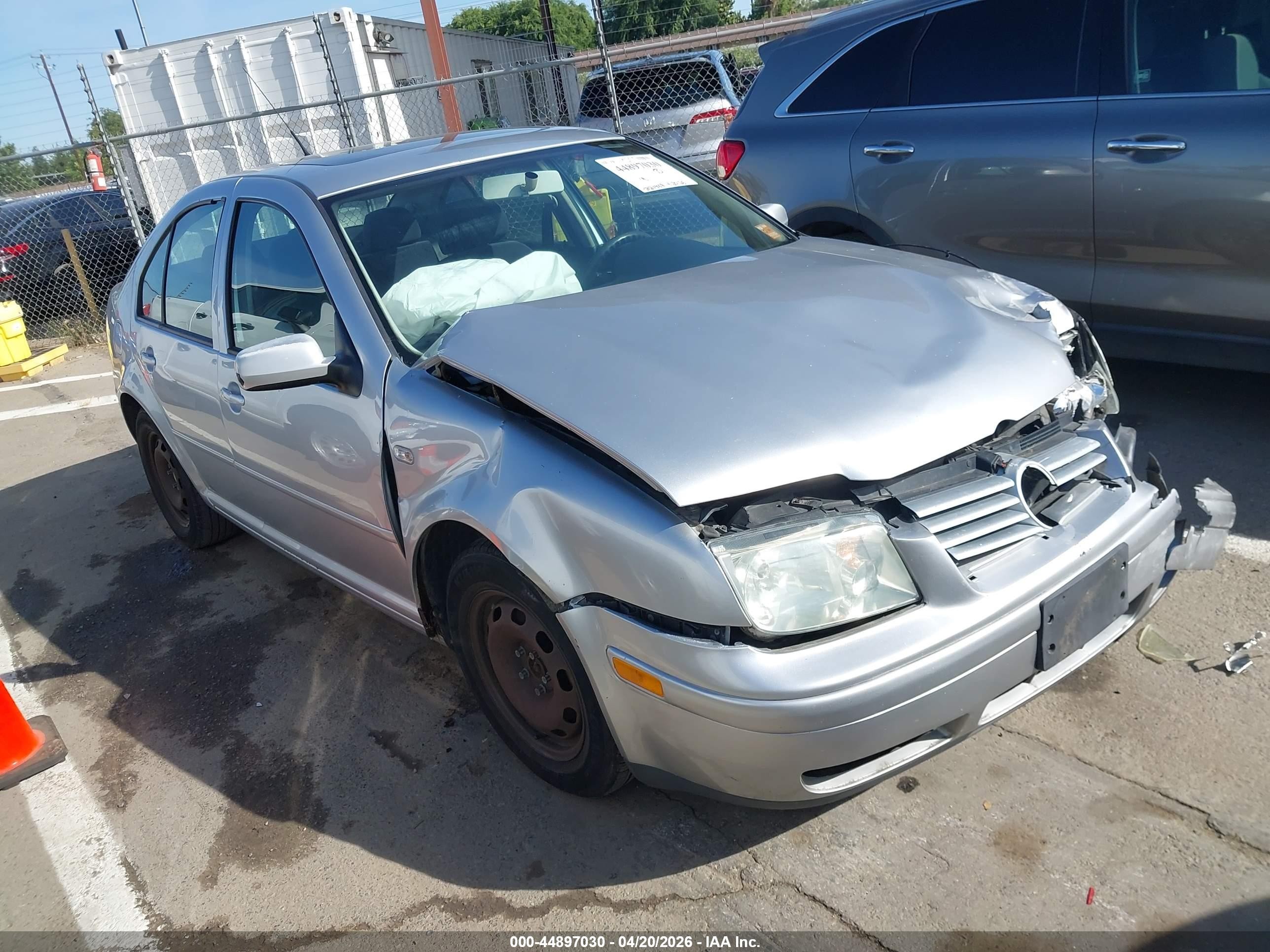2002 Volkswagen Jetta Gls Tdi Silver vin: 3VWSP69M82M139870