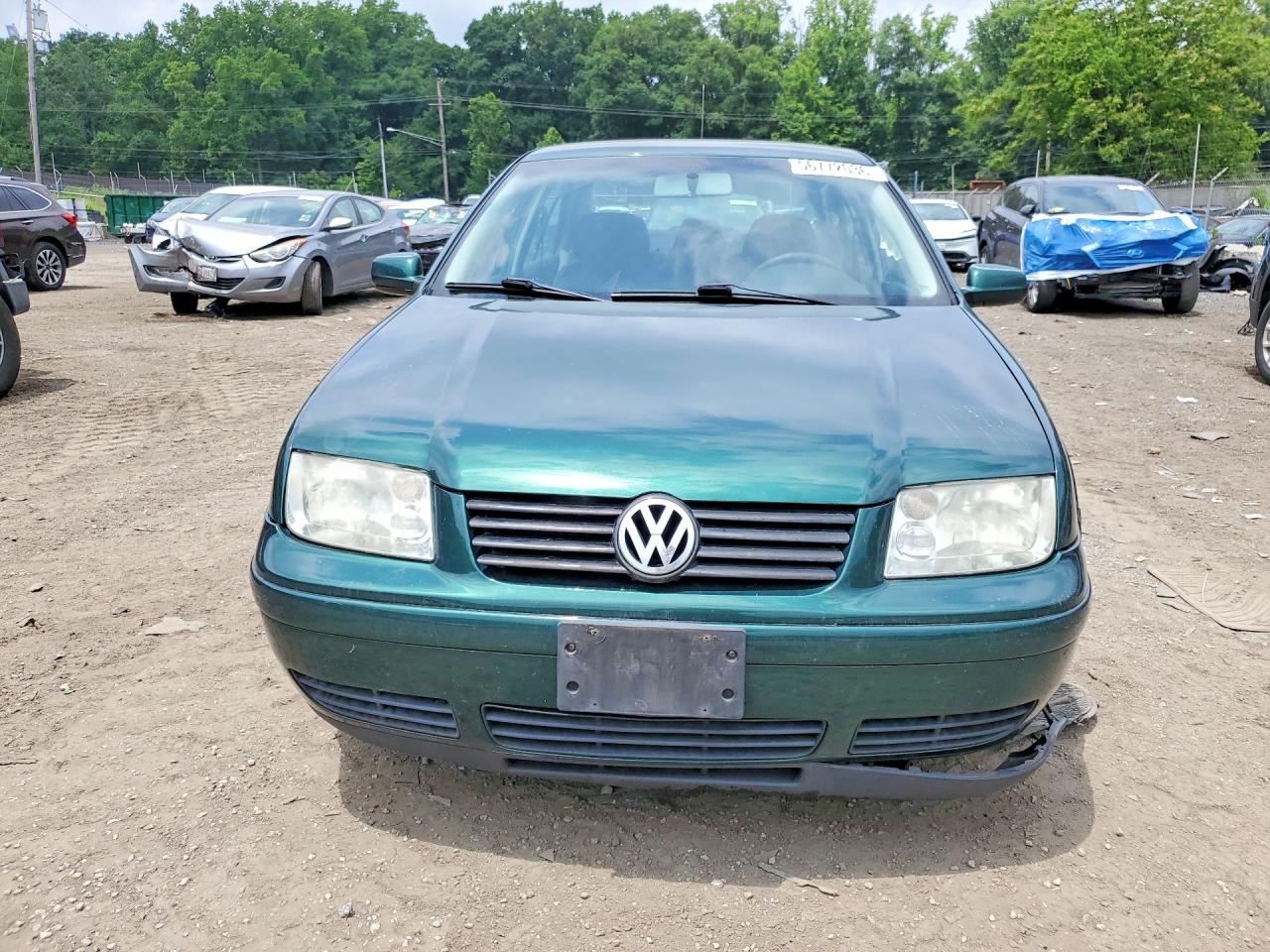 2002 Volkswagen Jetta Gls Tdi Green vin: 3VWSP69M82M174845