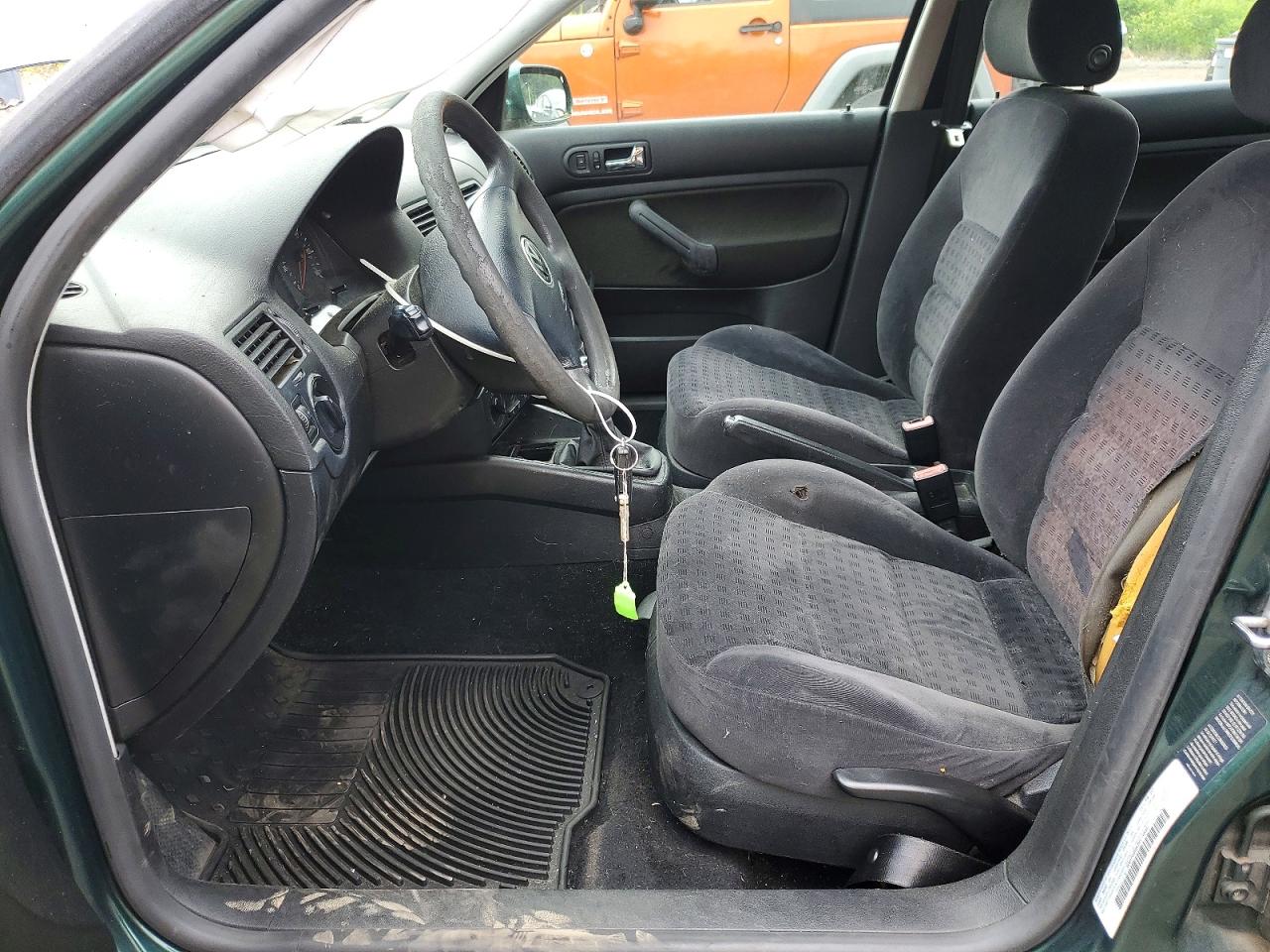 2002 Volkswagen Jetta Gls Tdi Green vin: 3VWSP69M82M174845