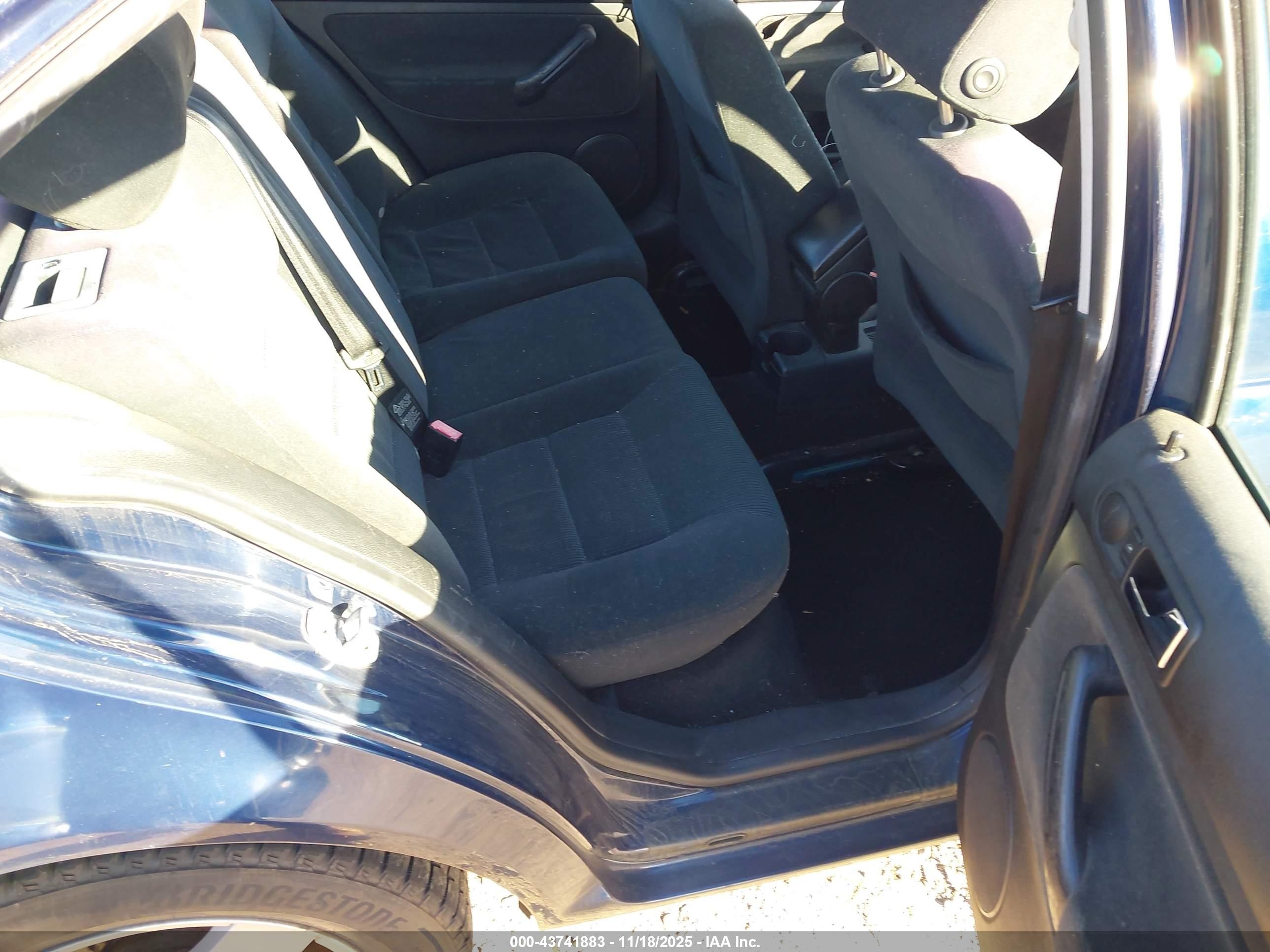 2002 Volkswagen Jetta Gls Tdi Dark Blue vin: 3VWSP69M92M017258