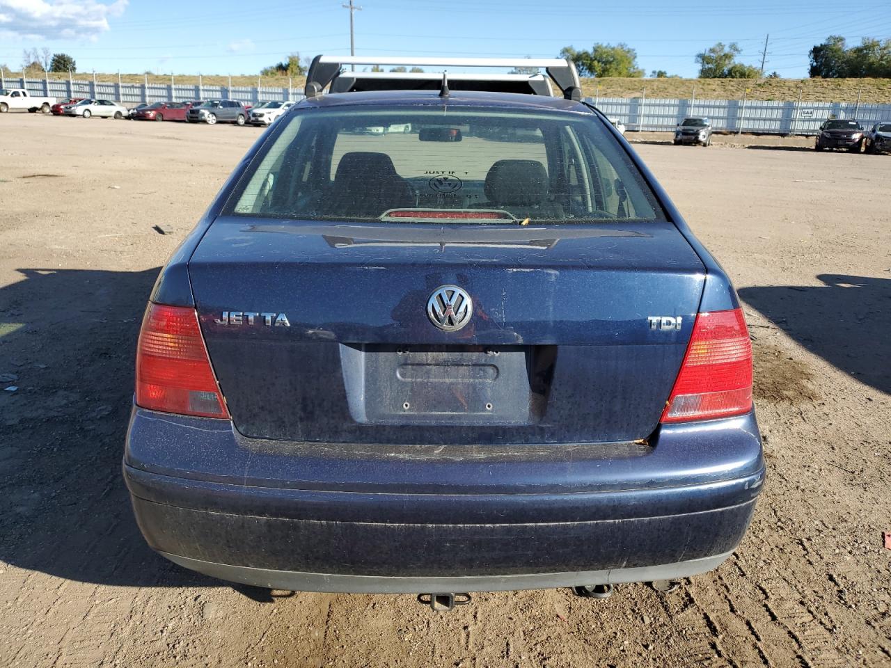 2002 Volkswagen Jetta Gls Tdi Blue vin: 3VWSP69M92M148559