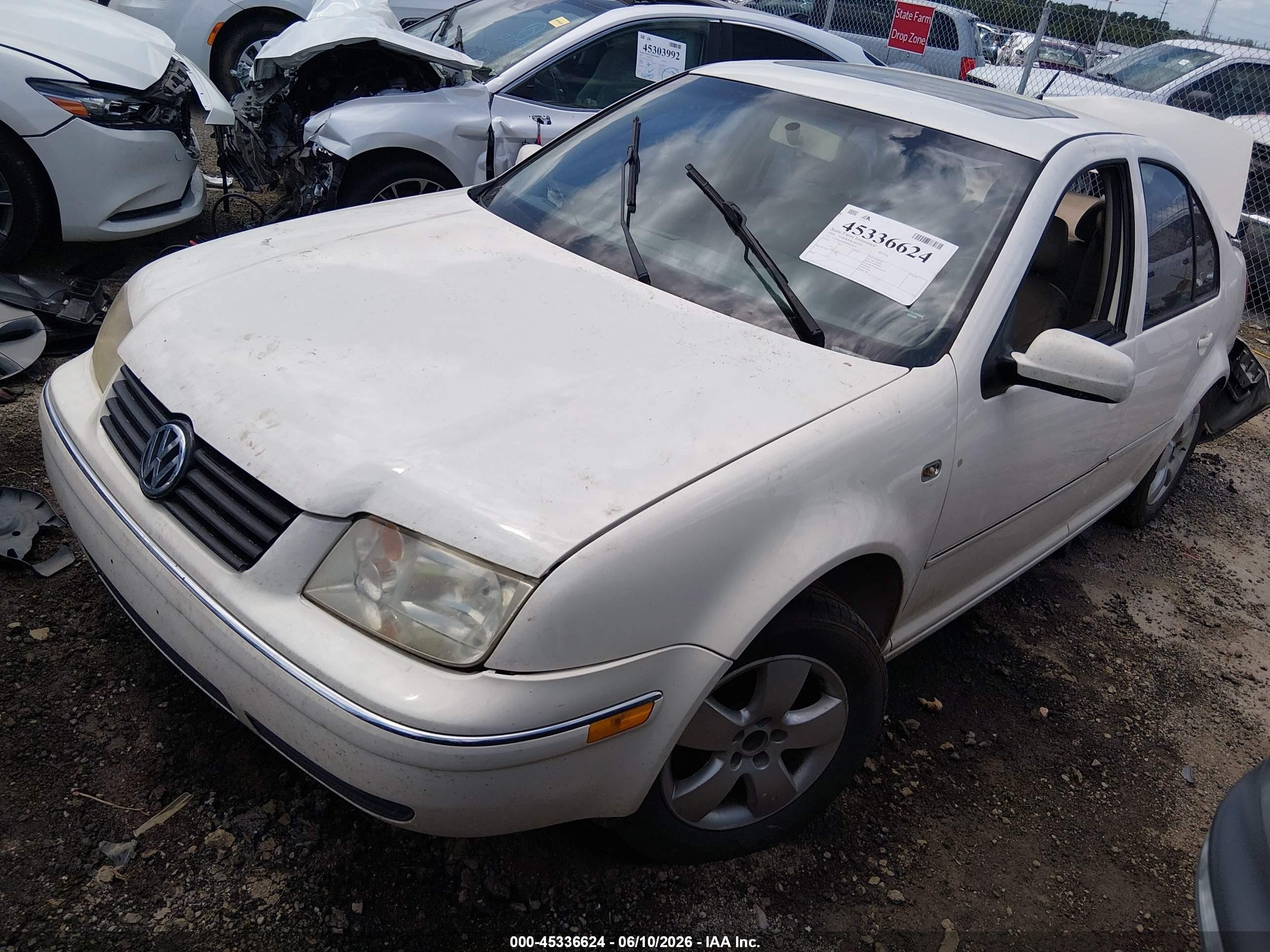 2004 Volkswagen Jetta Gls Tdi Белый vin: 3VWSR69M04M063672