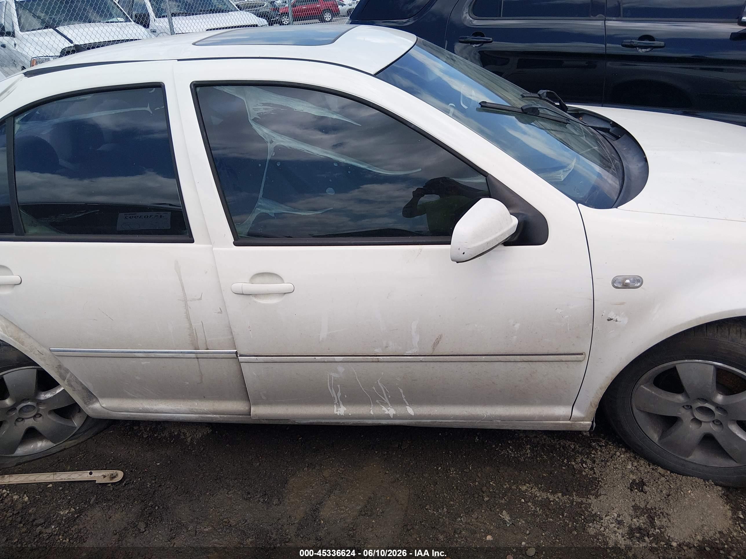 2004 Volkswagen Jetta Gls Tdi Белый vin: 3VWSR69M04M063672