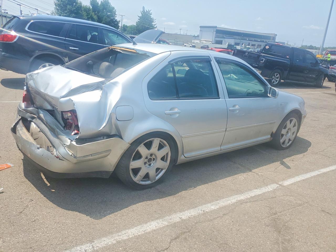 2005 Volkswagen Jetta Gls Tdi Silver vin: 3VWSR69M15M048602