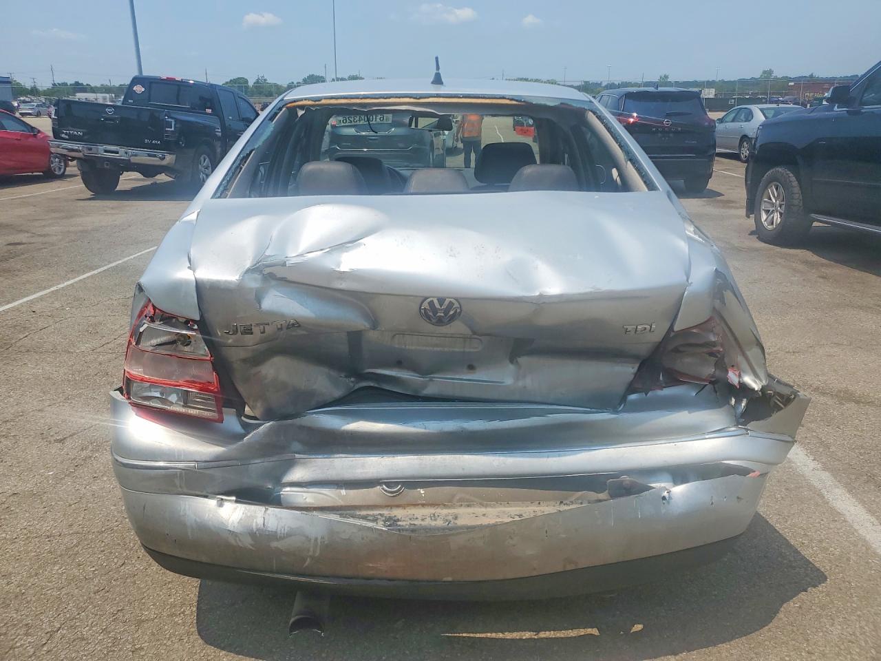 2005 Volkswagen Jetta Gls Tdi Silver vin: 3VWSR69M15M048602