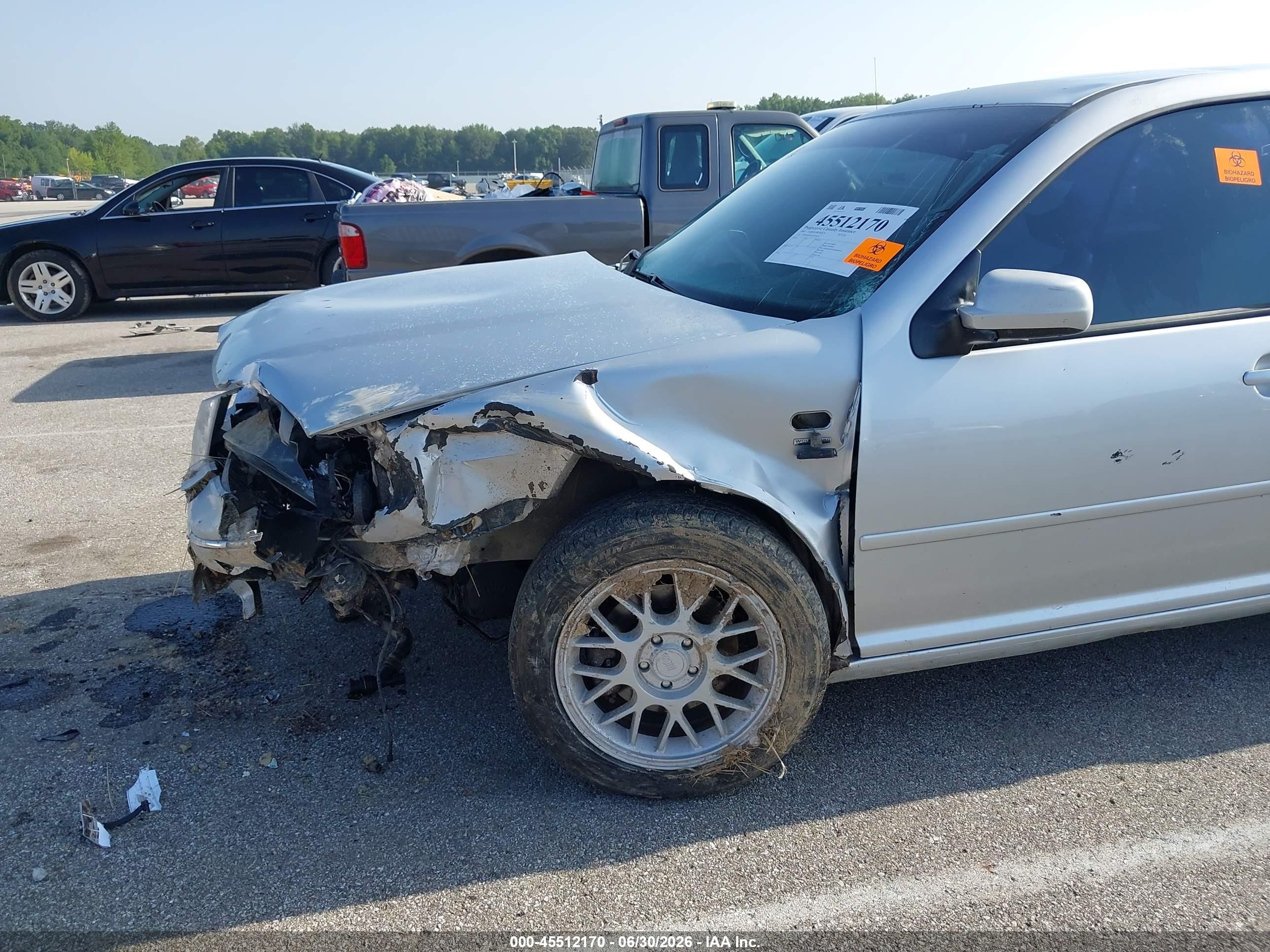 2005 Volkswagen Jetta Gls Tdi Серебряный vin: 3VWSR69M45M030143