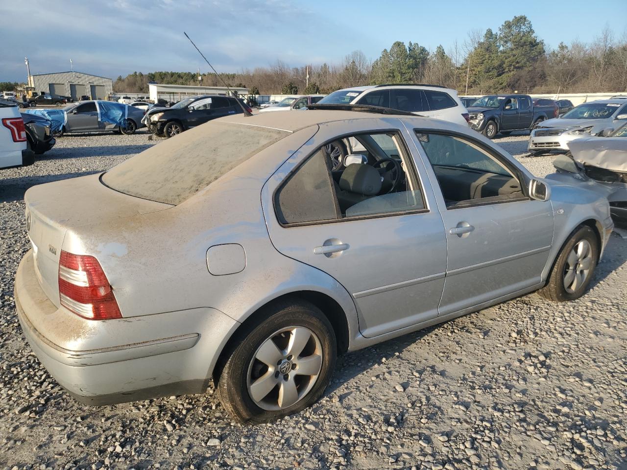 2005 Volkswagen Jetta Серебряный vin: 3VWSR69M85M017864