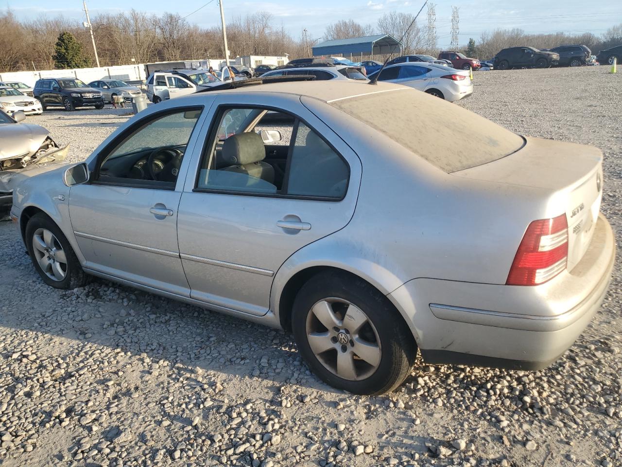 2005 Volkswagen Jetta Серебряный vin: 3VWSR69M85M017864