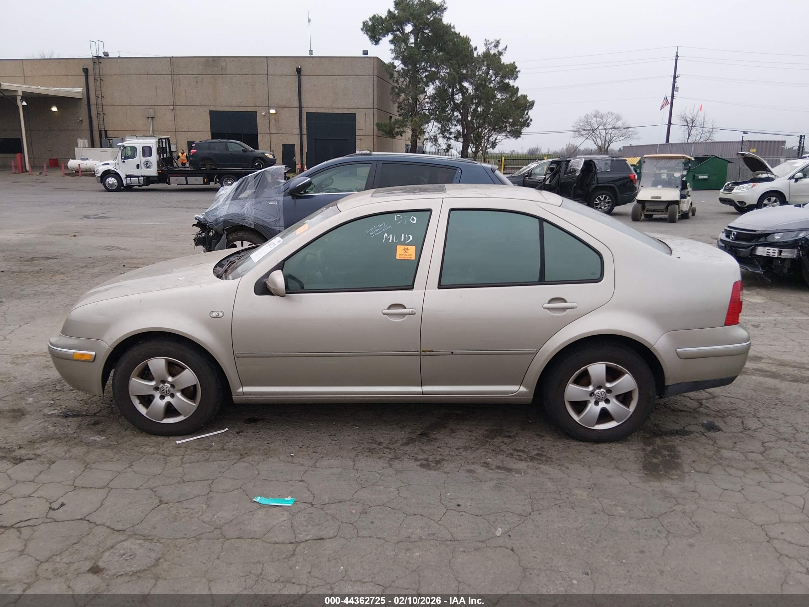 2005 Volkswagen Jetta Gls Tdi Gold vin: 3VWSR69MX5M044838