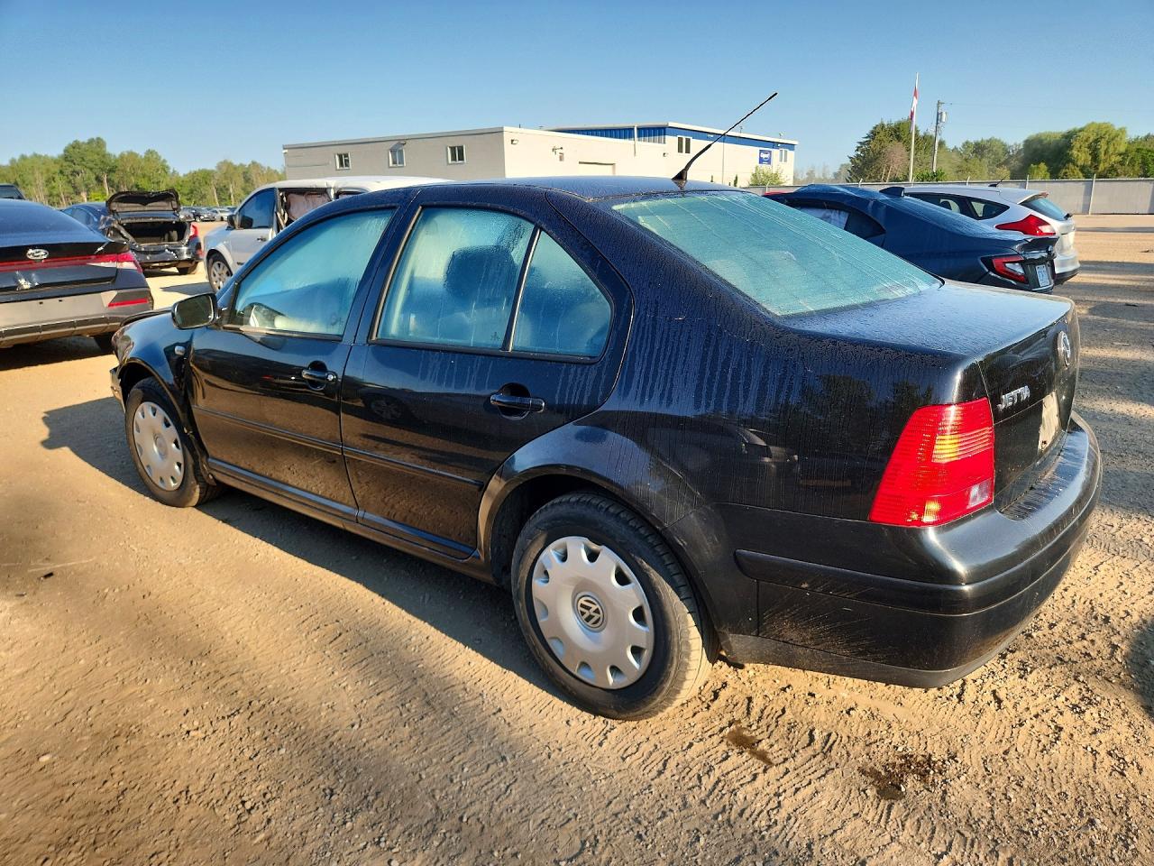2001 Volkswagen Jetta Gls Black vin: 3VWSS29M51M024021