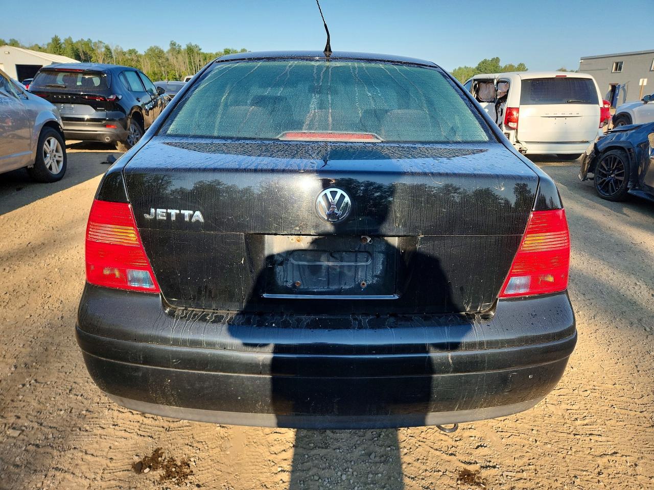 2001 Volkswagen Jetta Gls Black vin: 3VWSS29M51M024021