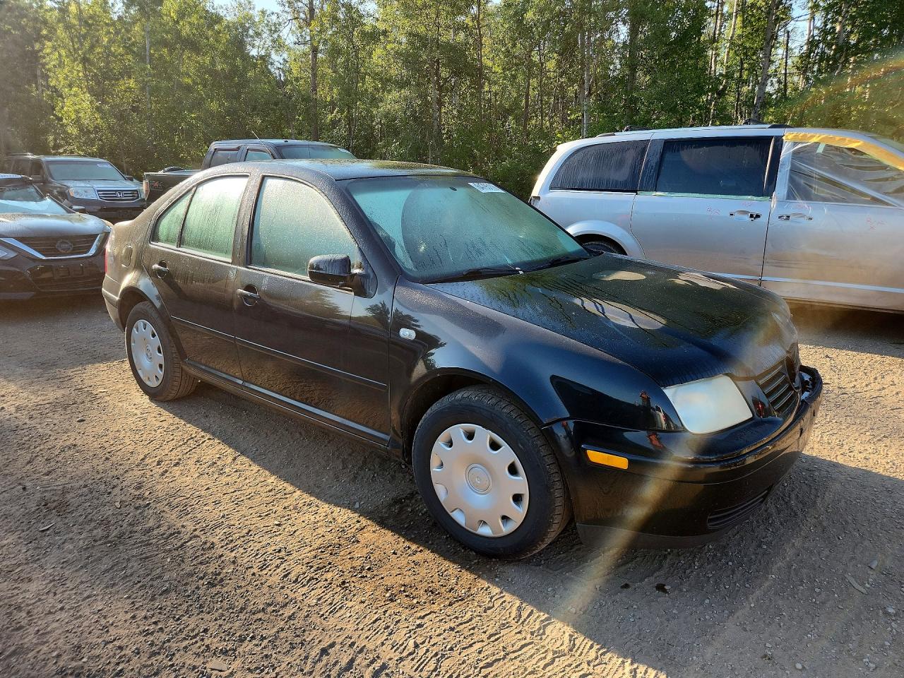 2001 Volkswagen Jetta Gls Black vin: 3VWSS29M51M024021
