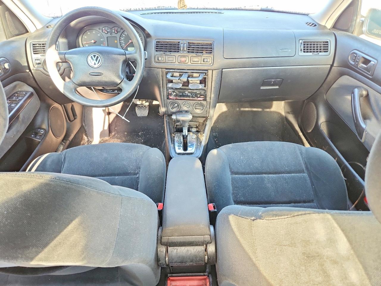 2001 Volkswagen Jetta Gls Black vin: 3VWSS29M51M024021
