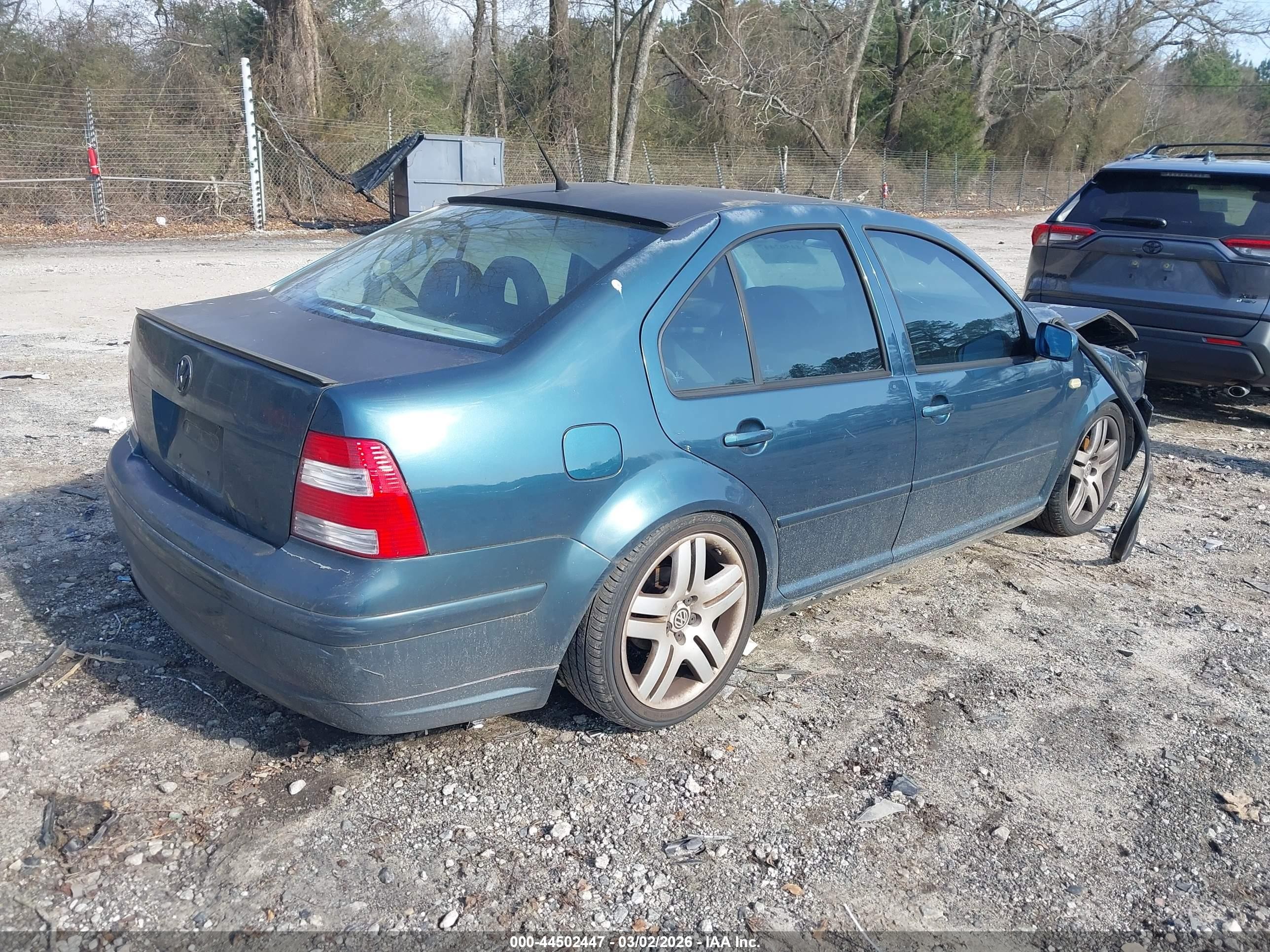 2001 Volkswagen Jetta Gls Green vin: 3VWSS29M71M052239