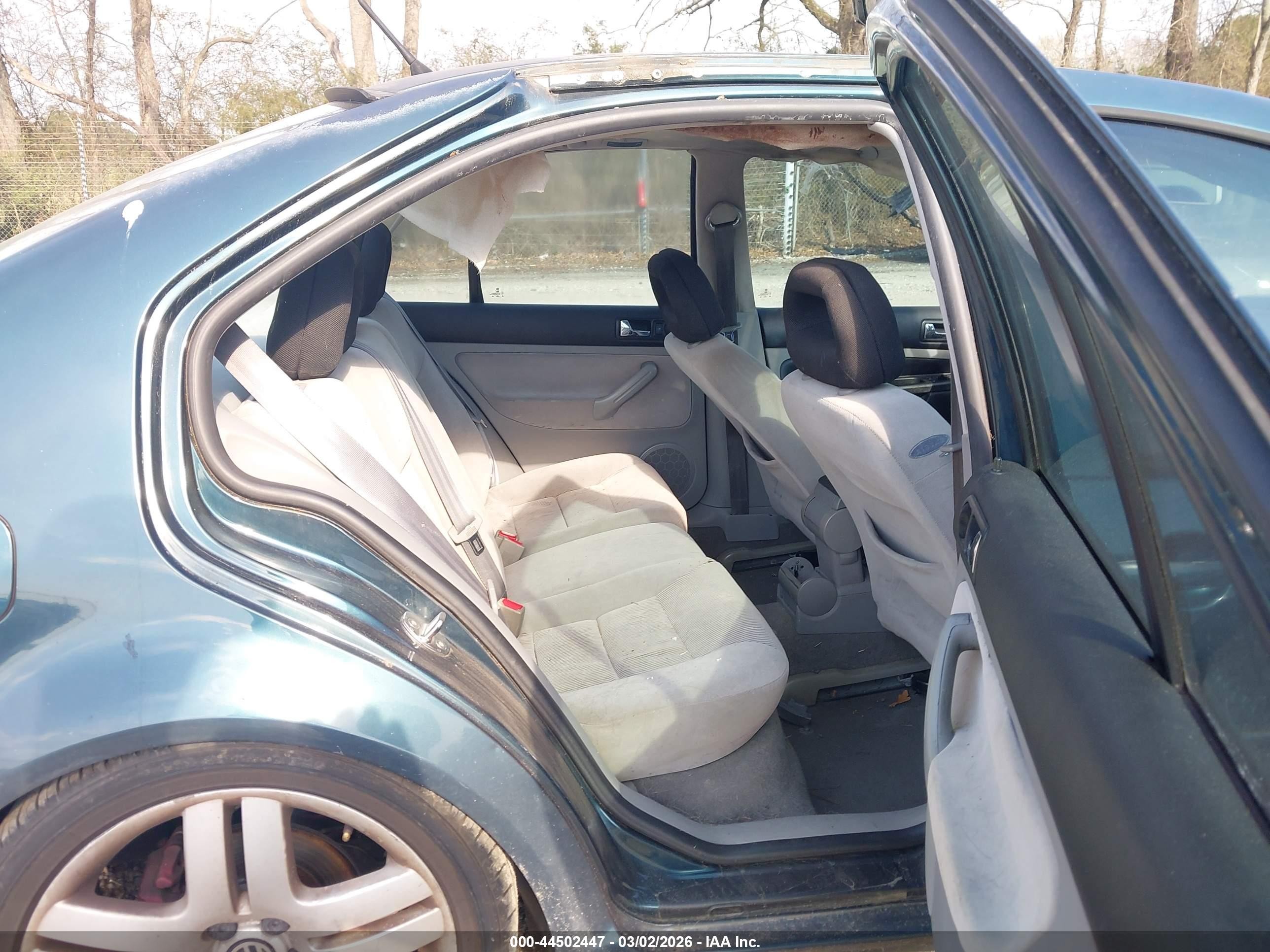 2001 Volkswagen Jetta Gls Green vin: 3VWSS29M71M052239