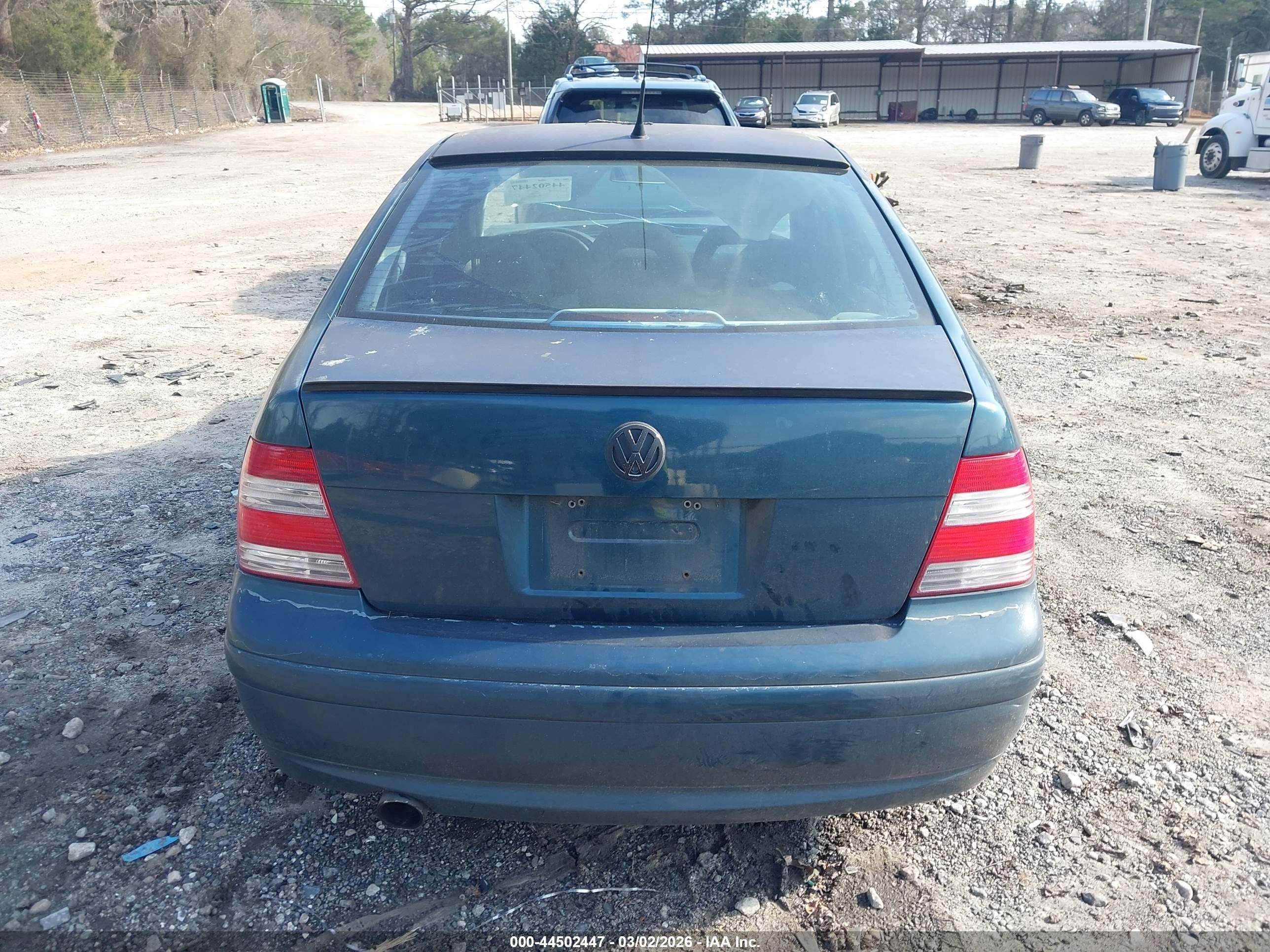 2001 Volkswagen Jetta Gls Green vin: 3VWSS29M71M052239