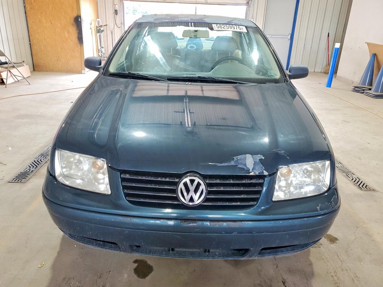 2001 Volkswagen Jetta Gls Green vin: 3VWST29M01M028605