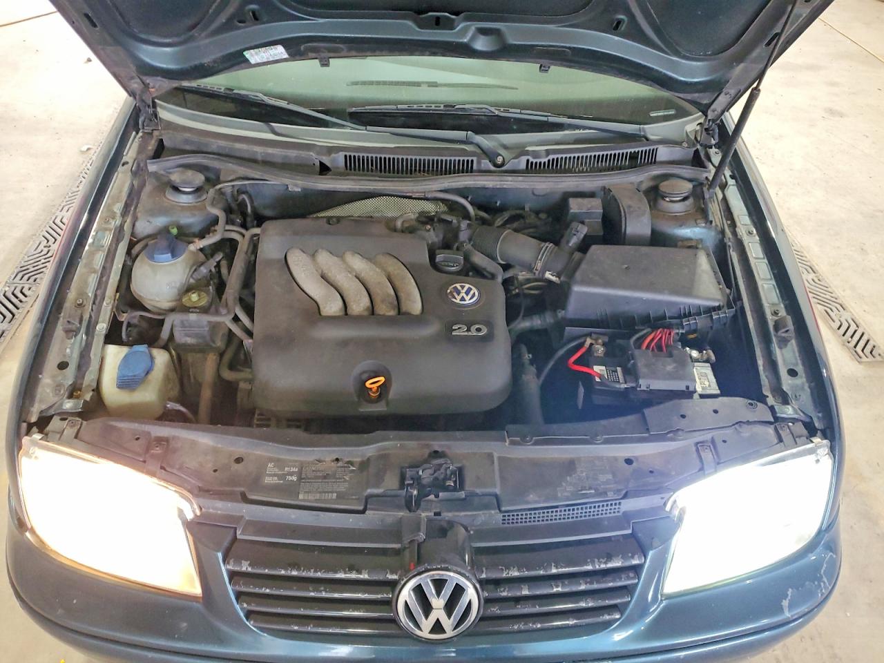 2001 Volkswagen Jetta Gls Green vin: 3VWST29M01M028605