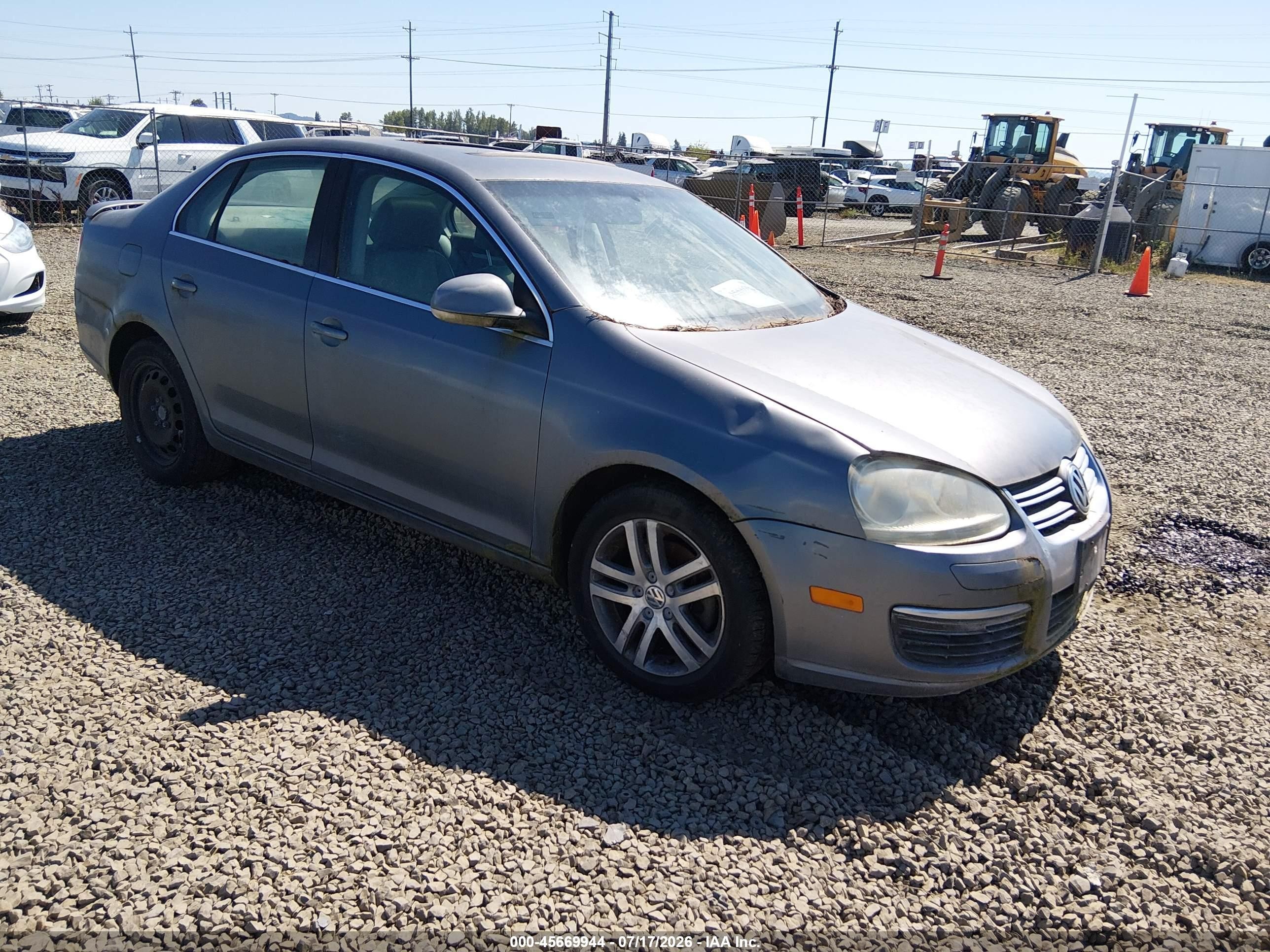 2006 Volkswagen Jetta Tdi Option Package 1 Серый vin: 3VWST71K16M625289