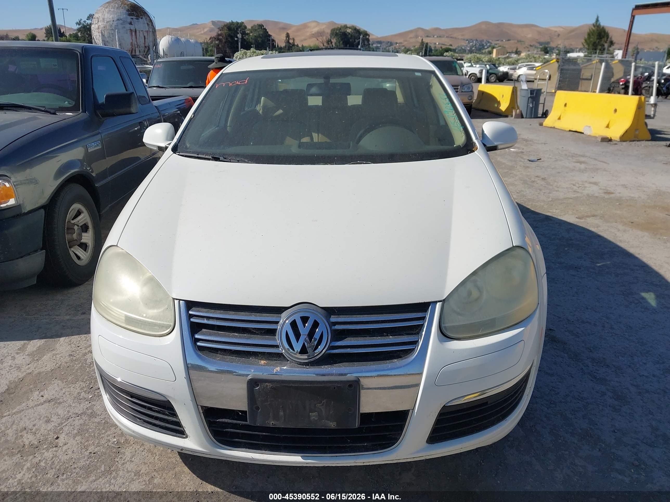 2006 Volkswagen Jetta Tdi White vin: 3VWST71K26M840115