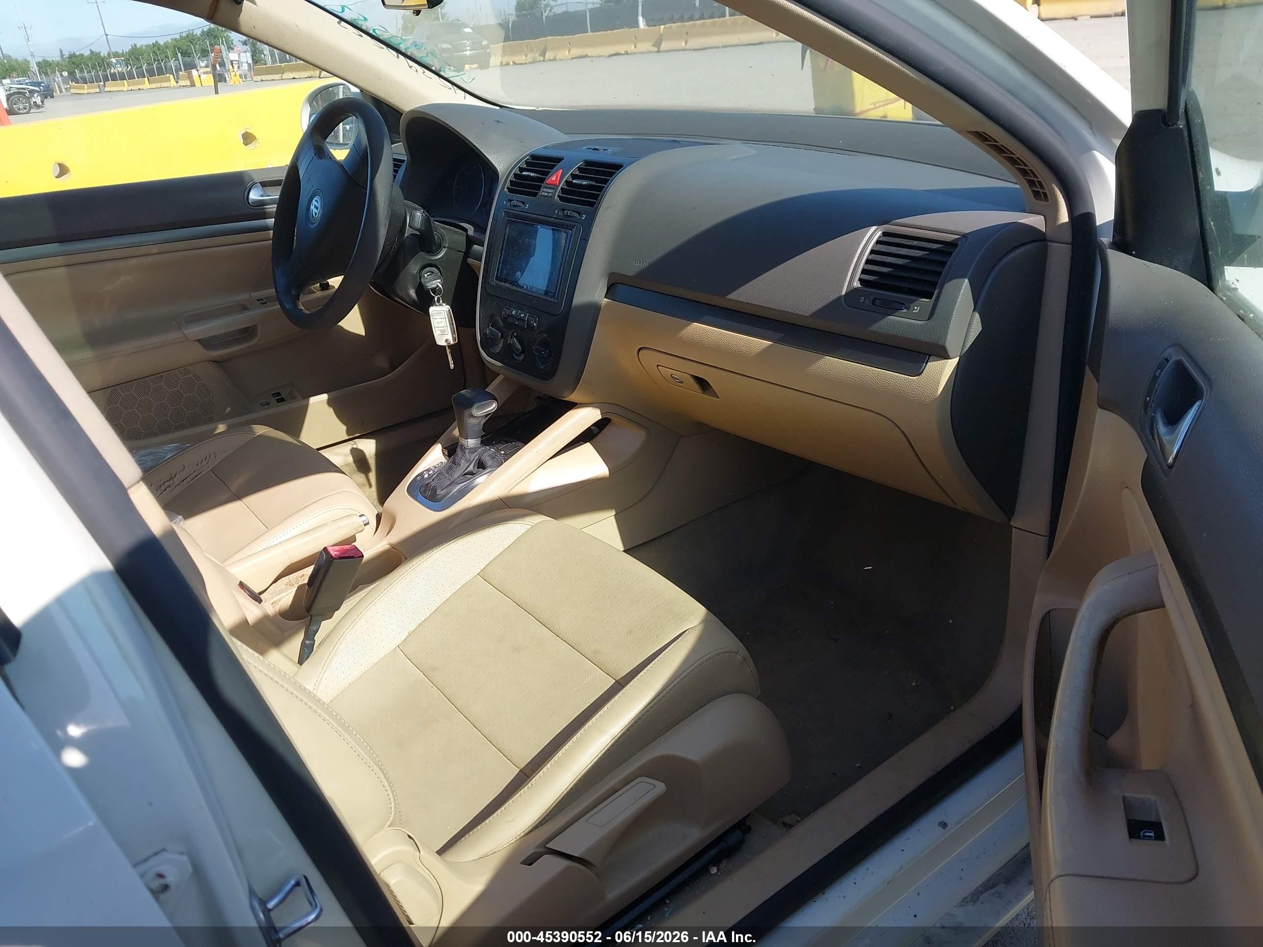 2006 Volkswagen Jetta Tdi White vin: 3VWST71K26M840115