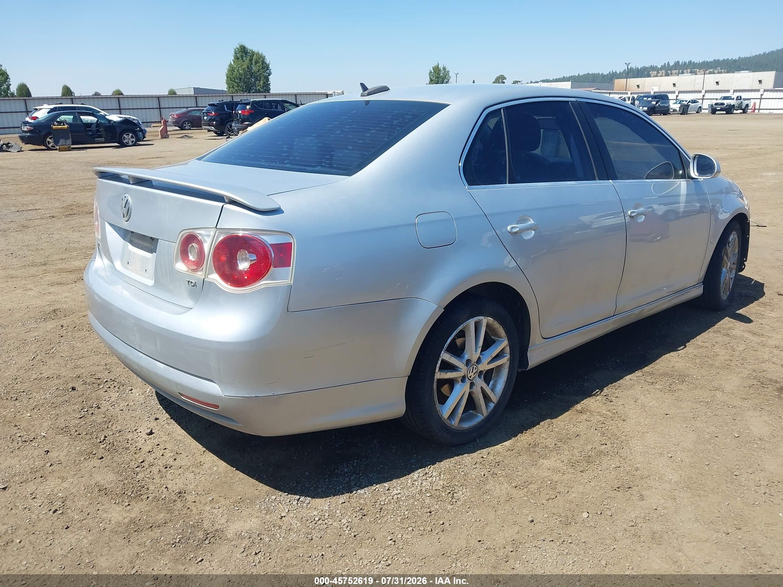 2006 Volkswagen Jetta Tdi Silver vin: 3VWST71K56M714766