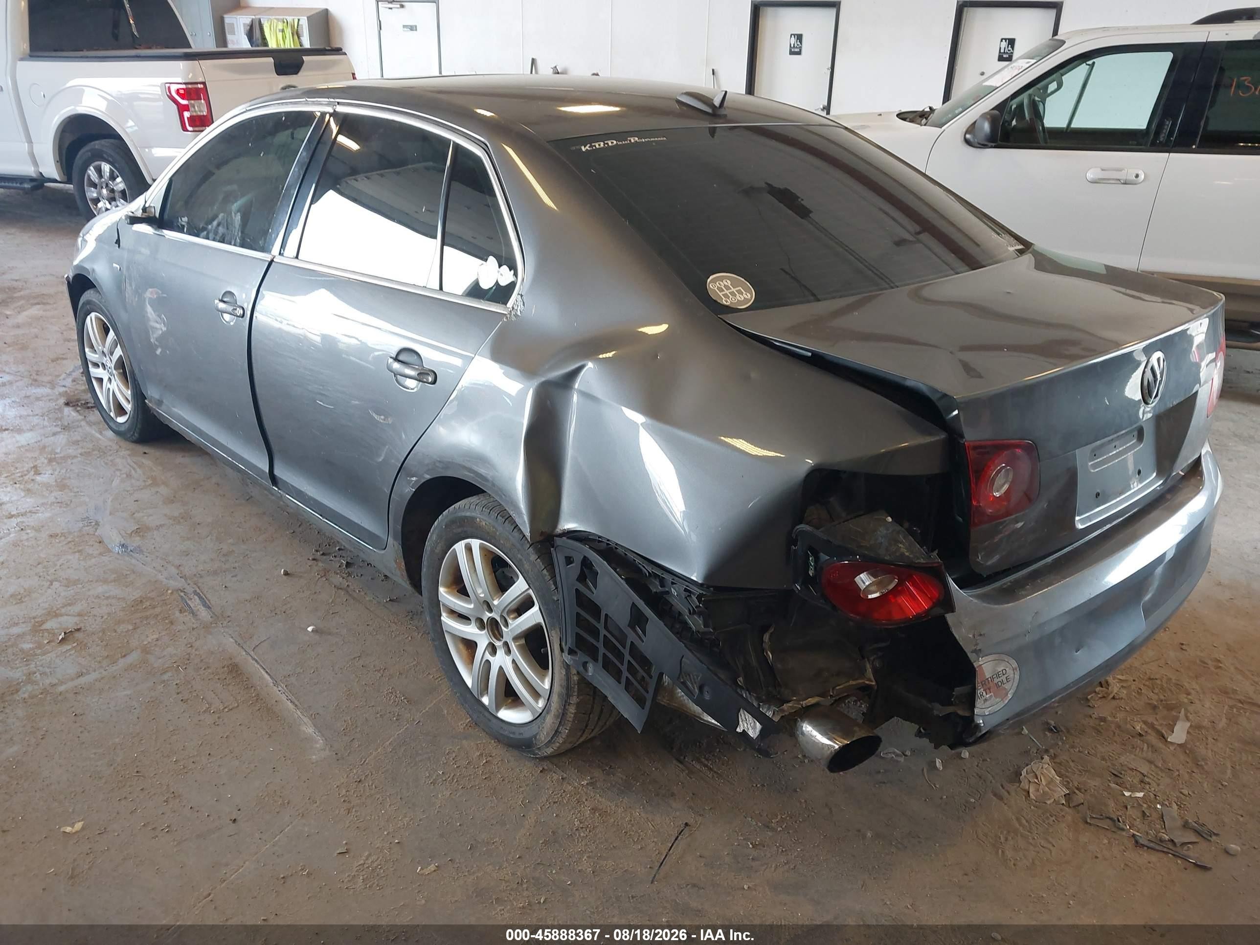 2006 Volkswagen Jetta Tdi Gray vin: 3VWST71K66M638281