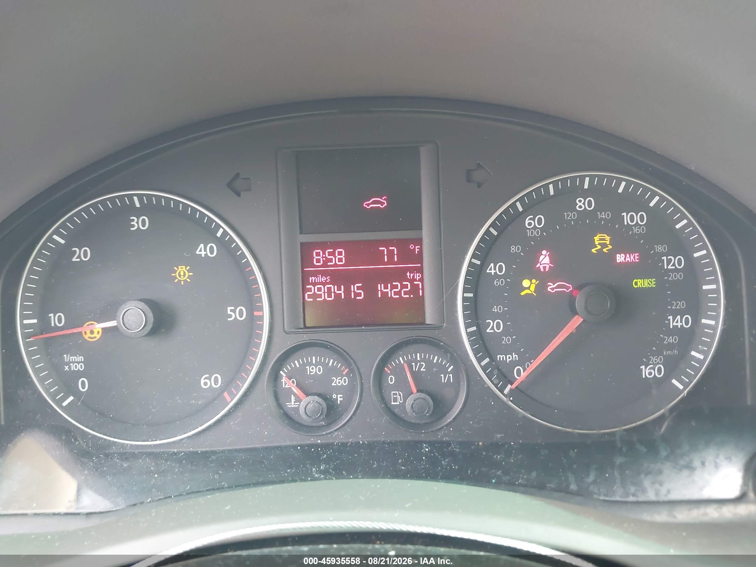2006 Volkswagen Jetta Tdi White vin: 3VWST71K86M804185