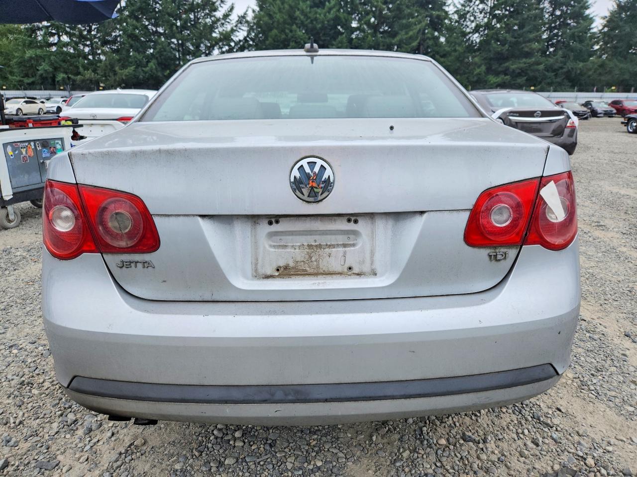 2006 Volkswagen Jetta Tdi Option Package 1 Silver vin: 3VWST71K86M840829
