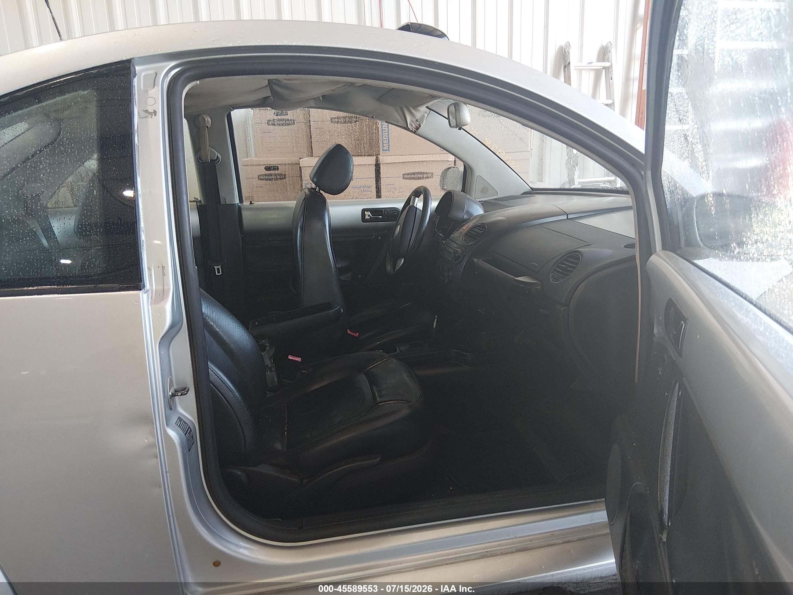 2006 Volkswagen New Beetle 2.5/2.5 (a6) Gray vin: 3VWSW31C06M402928