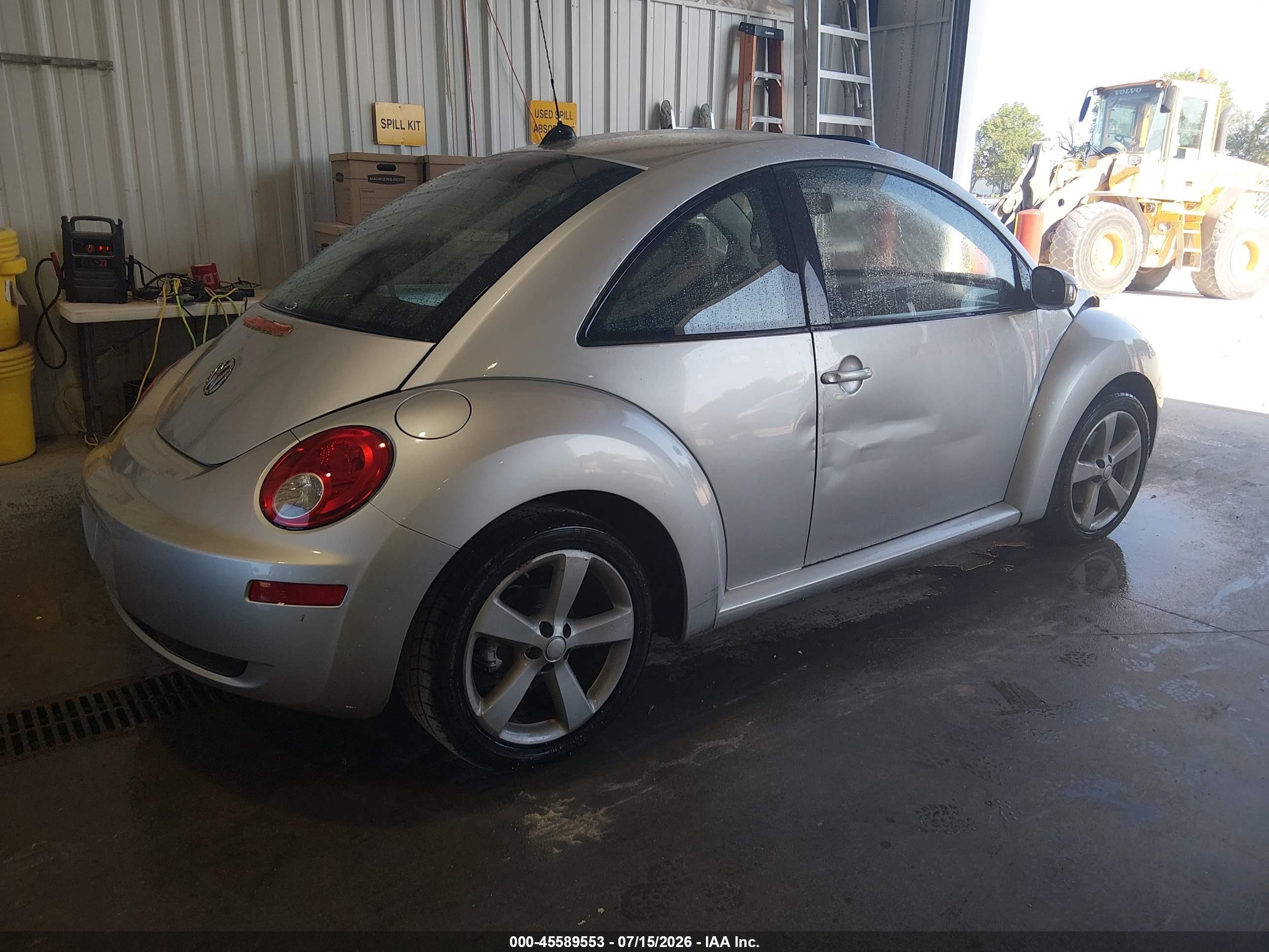 2006 Volkswagen New Beetle 2.5/2.5 (a6) Gray vin: 3VWSW31C06M402928