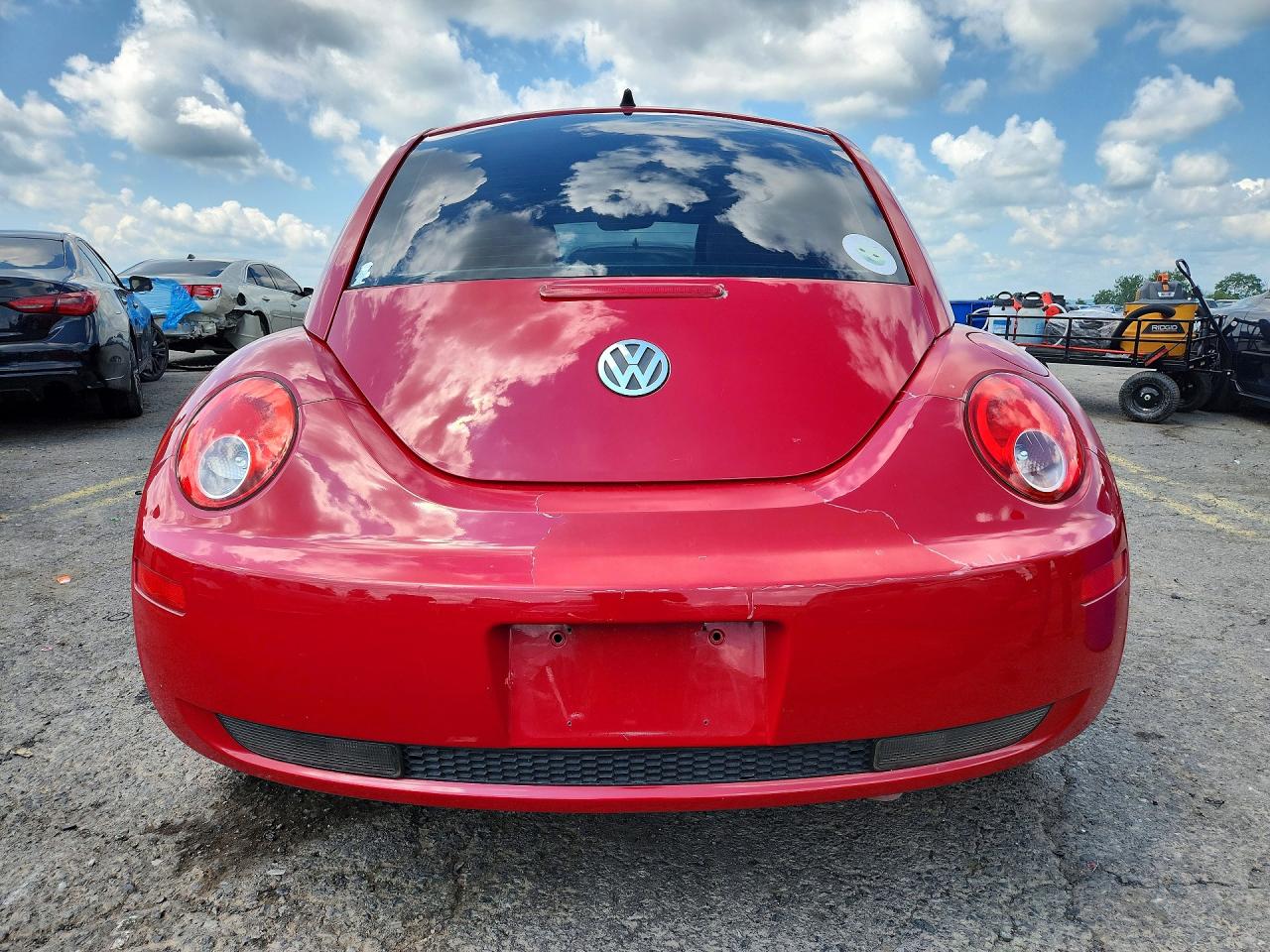 2006 Volkswagen New Beetle 2.5l Option Package 2 Красный vin: 3VWSW31CX6M403150