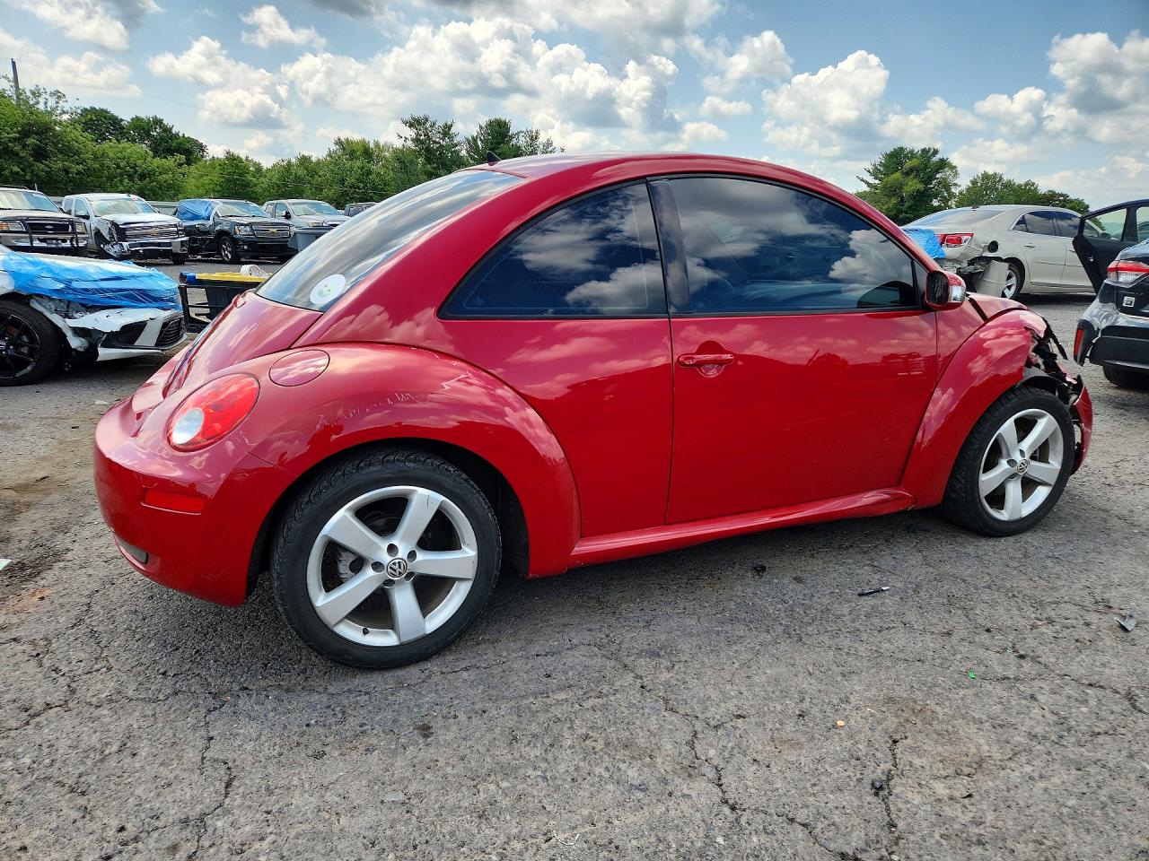2006 Volkswagen New Beetle 2.5l Option Package 2 Красный vin: 3VWSW31CX6M403150