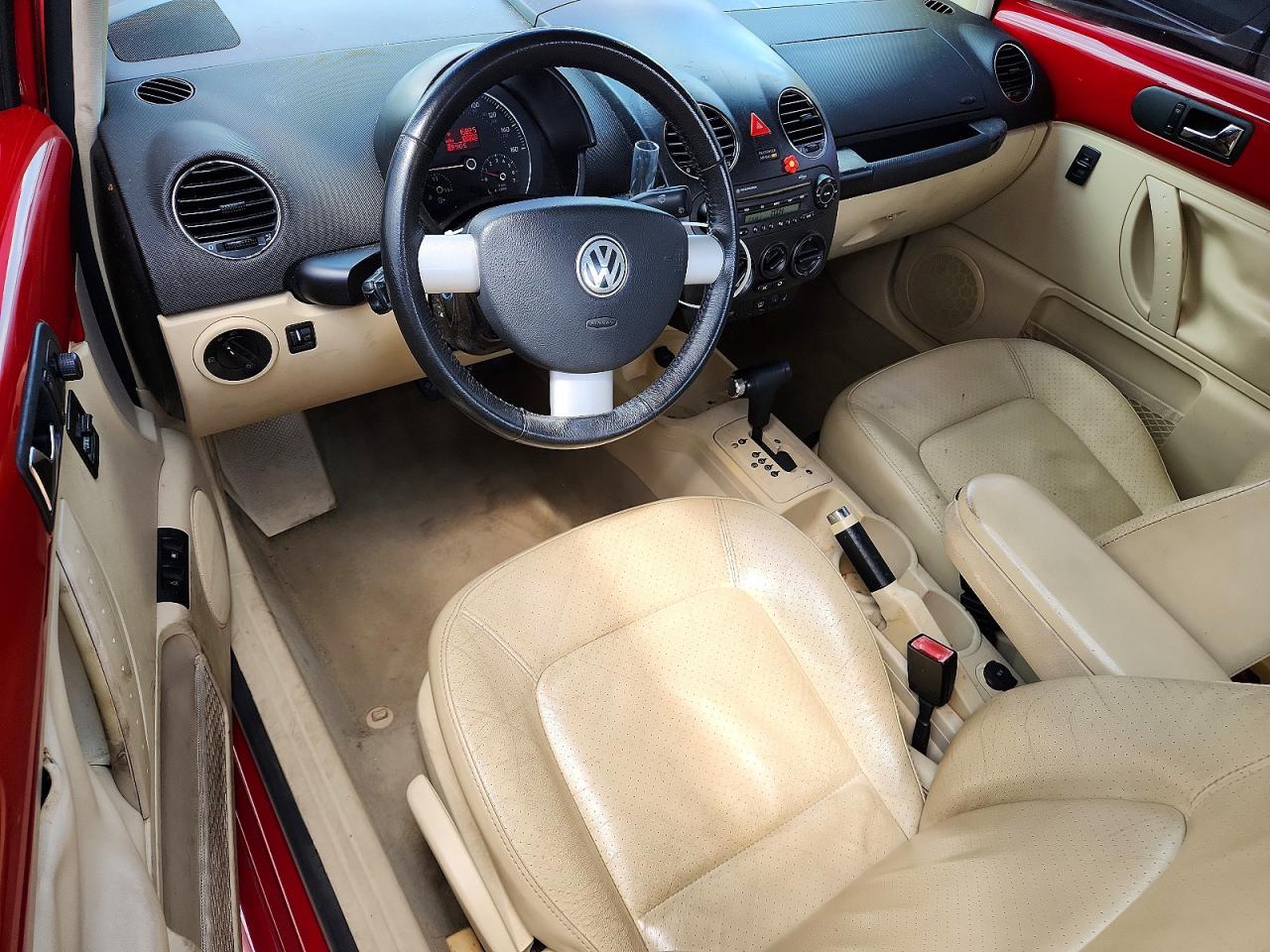 2006 Volkswagen New Beetle 2.5l Option Package 2 Красный vin: 3VWSW31CX6M403150