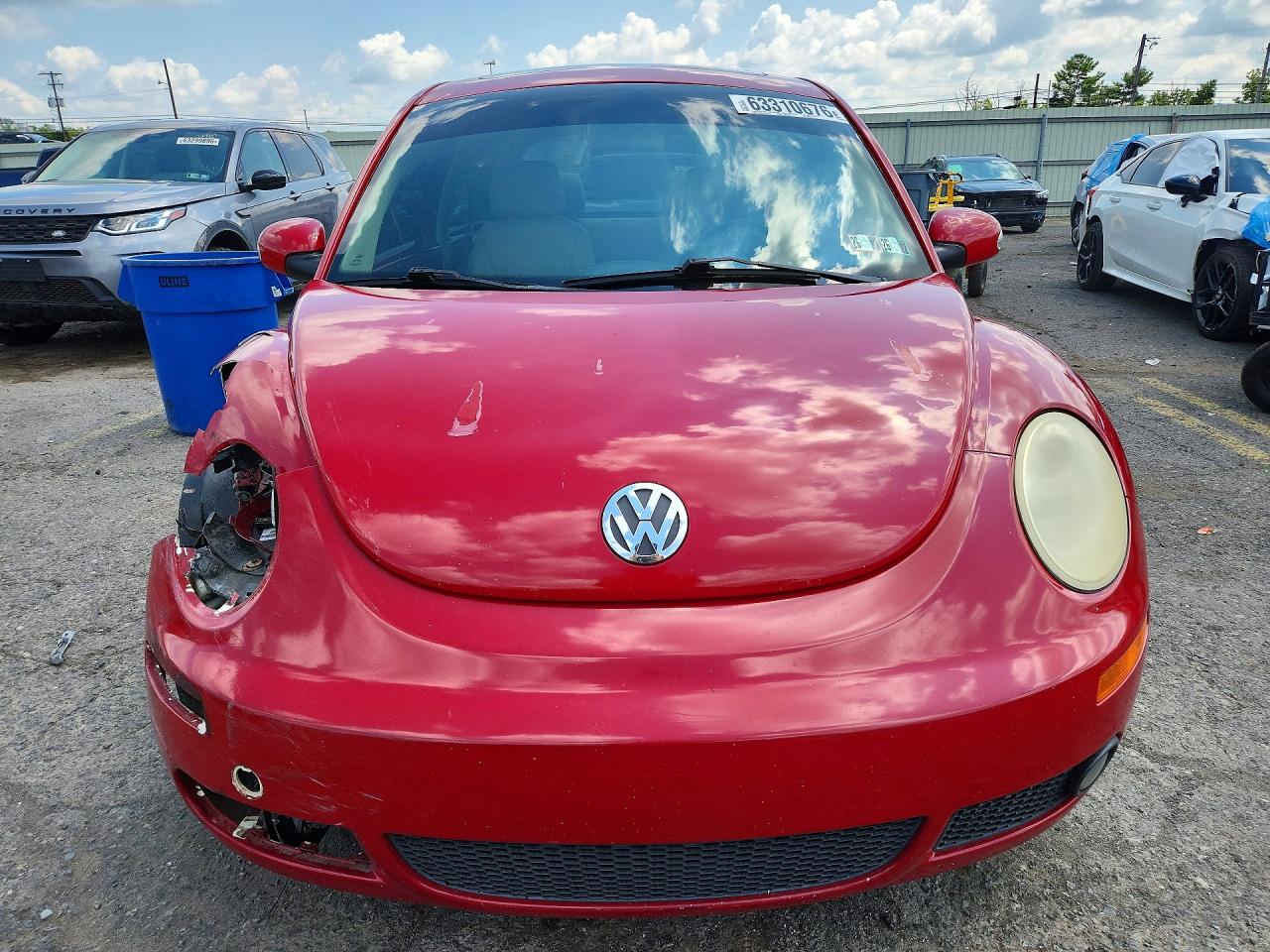 2006 Volkswagen New Beetle 2.5l Option Package 2 Красный vin: 3VWSW31CX6M403150