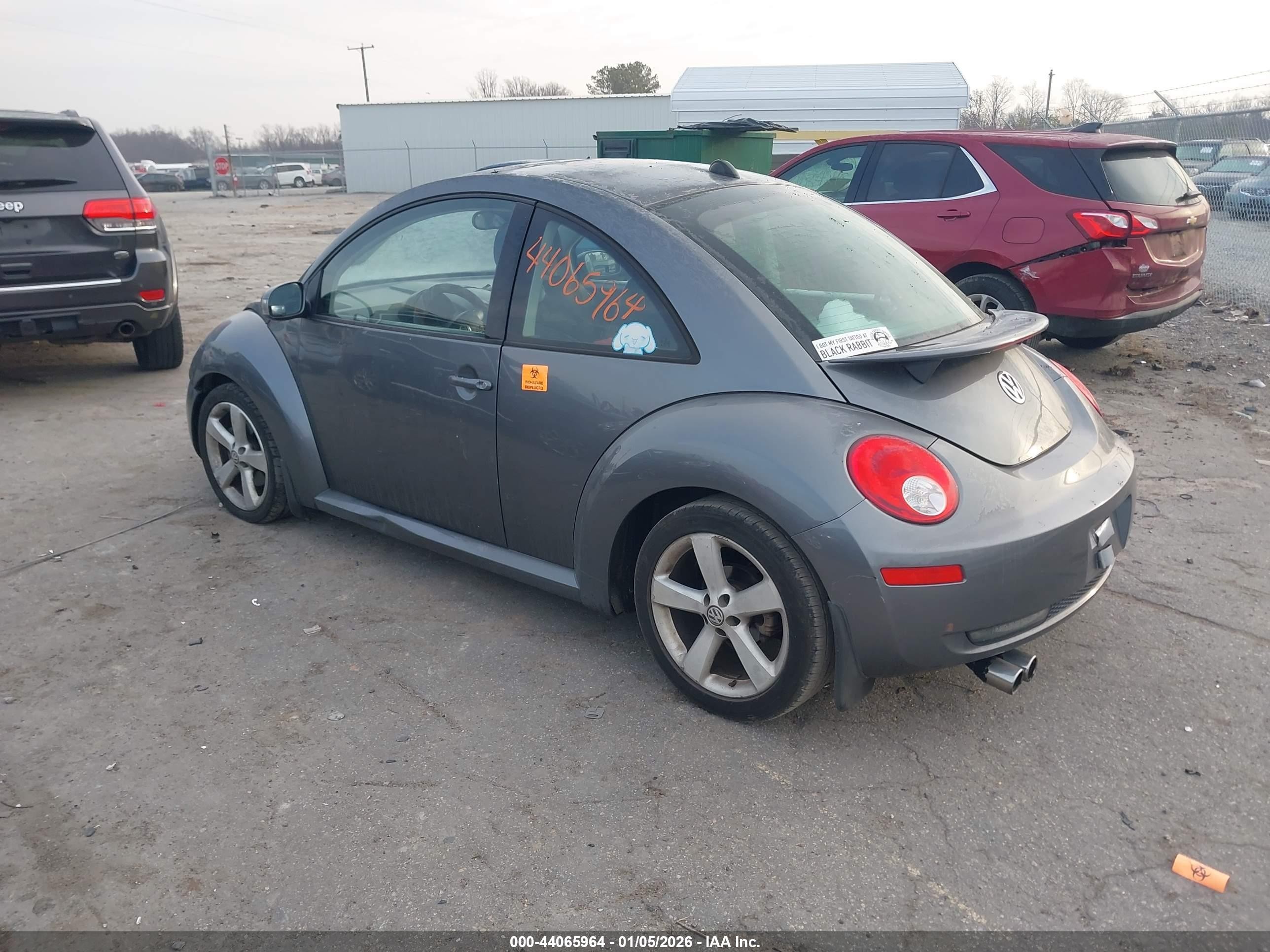 2006 Volkswagen New Beetle 2.5 Gray vin: 3VWSW31CX6M419848